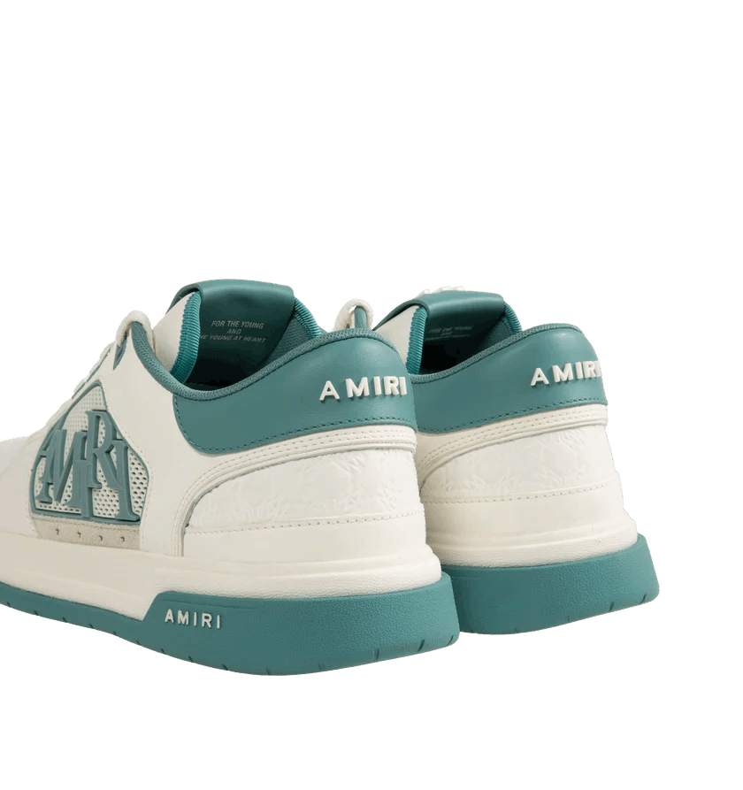 Amiri o1h1sh11225 Classic Low Sneaker in White Size US 8 / EU 41 - 4 Thumbnail