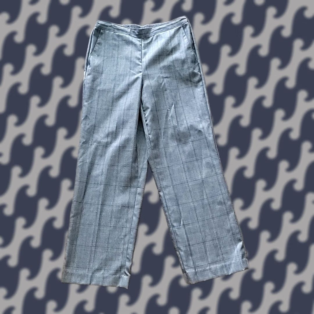 Alfred Dunner Pants Gray Size 6p Pull On Mid Rise 26" Inseam Womens, Women's (Size 28)