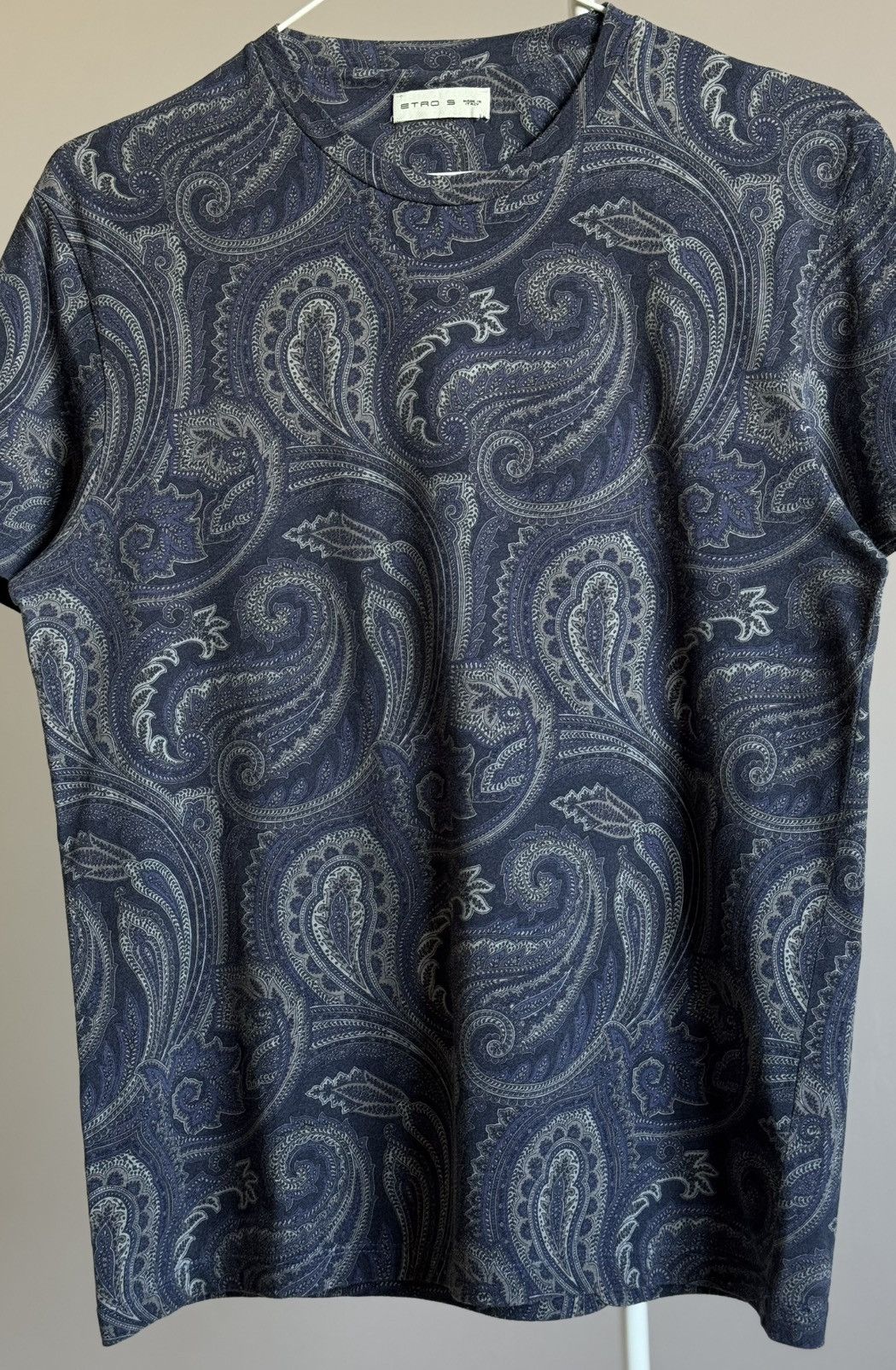 Etro Etro Floral Paisley Grey T-shirt Italy Size US S / EU 44-46 / 1 - 4 Thumbnail