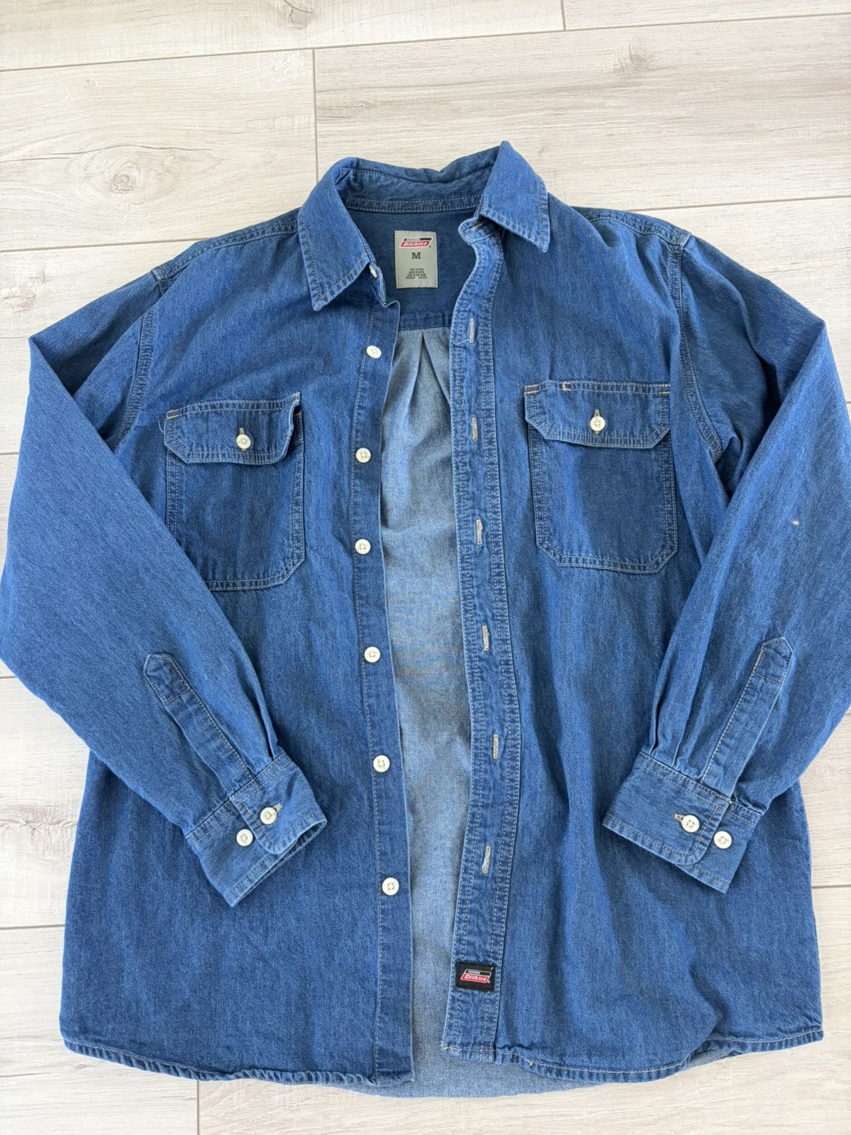 Dickies Dickies Denim Work Shirt — Size M Size US M / EU 48-50 / 2 - 1 Thumbnail