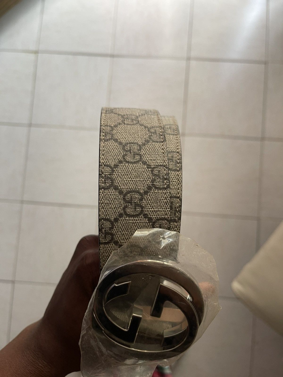 Gucci Gucci mens belts beige Size 32 - 5 Thumbnail