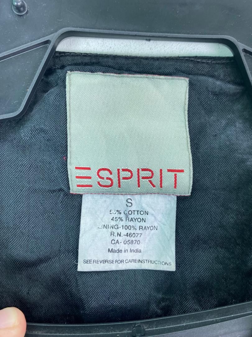 Esprit × Vintage Vtg 90s ESPRIT floral art native vest jacket Size S / US 4 / IT 40 - 5 Thumbnail