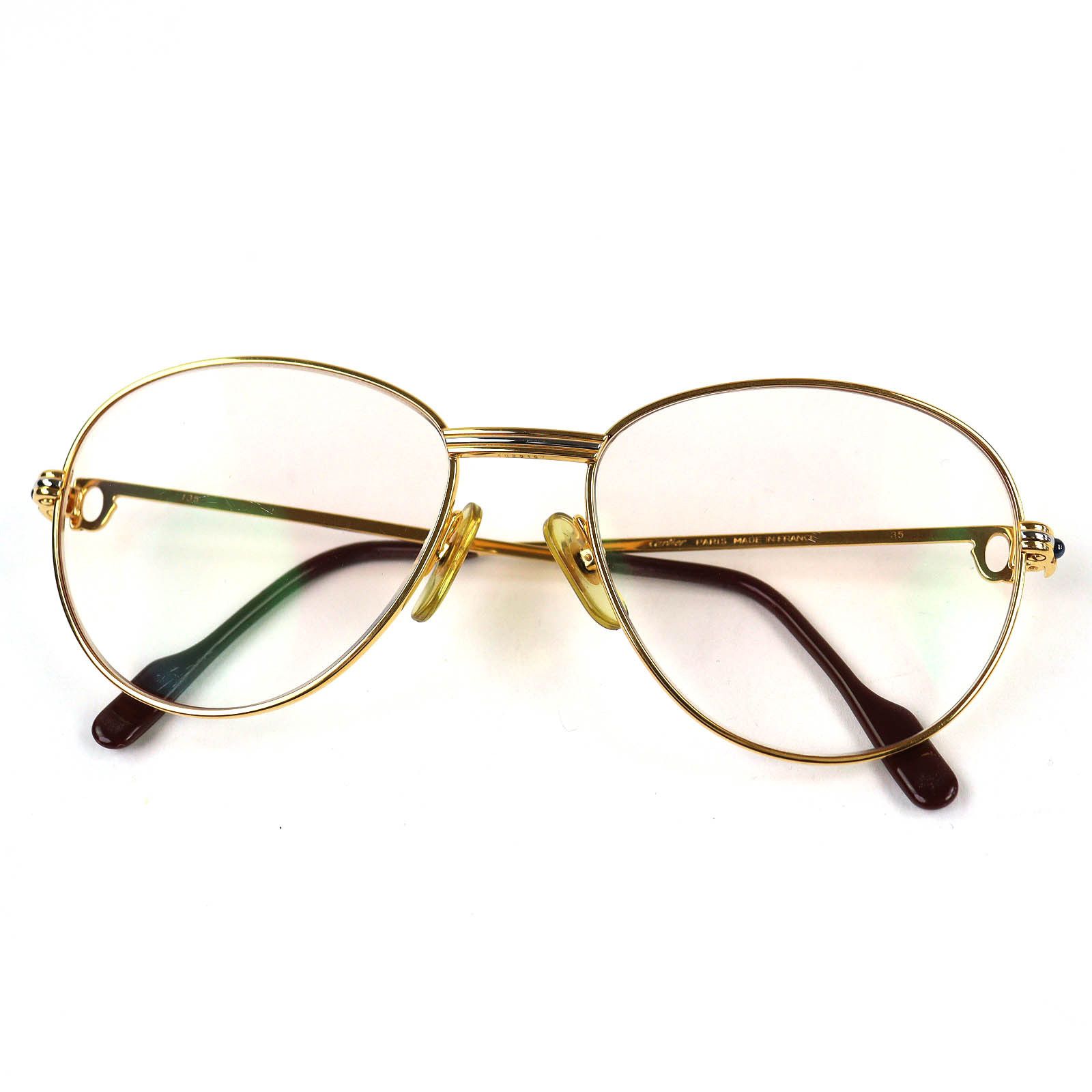 Cartier Cartier Cartier Trinity Glasses Metal Glasses DUTY FREE for USA Size ONE SIZE - 1 Thumbnail