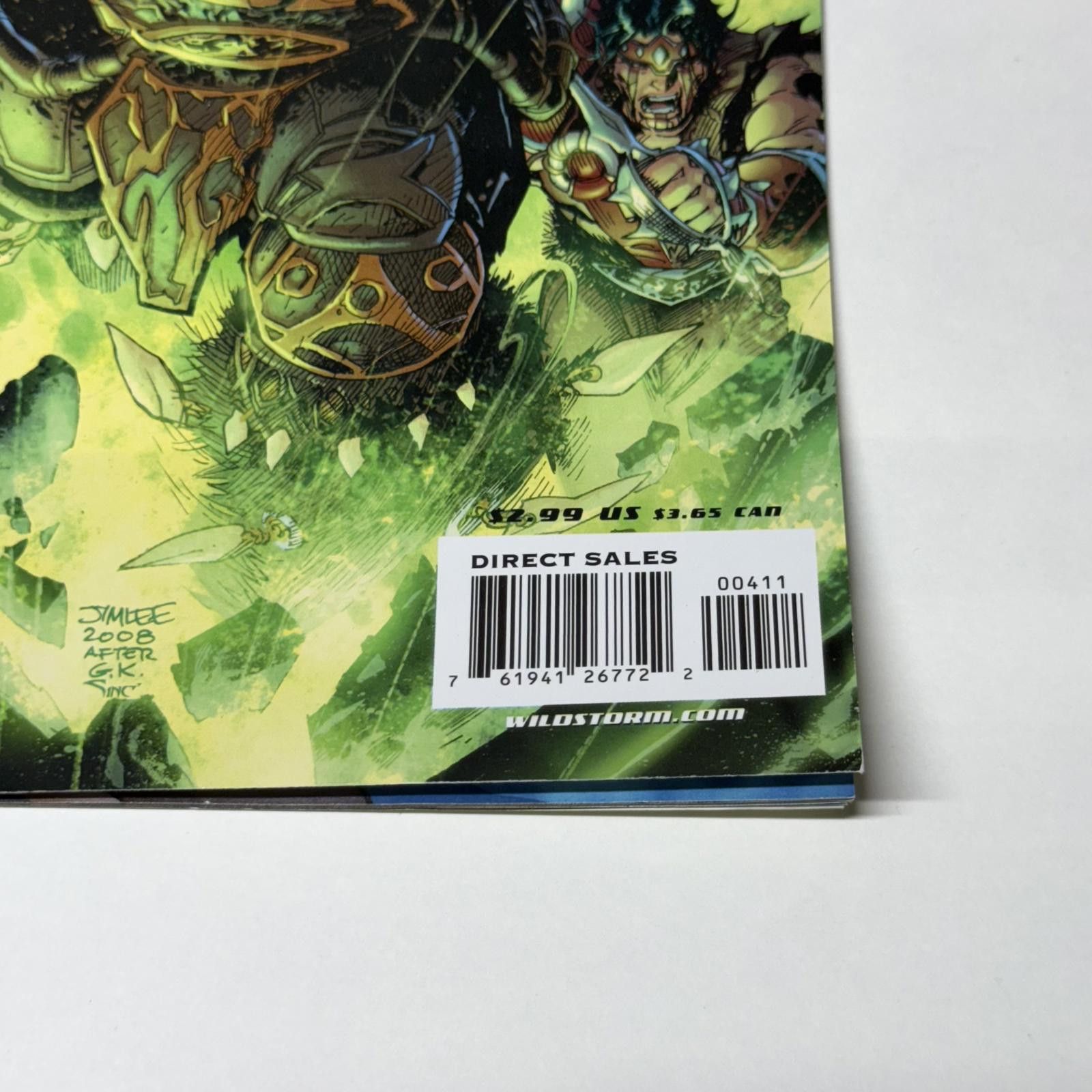 Designer Wildstorm World of Warcraft #1 APR 2008 WoW Comic Book Size ONE SIZE - 3 Thumbnail