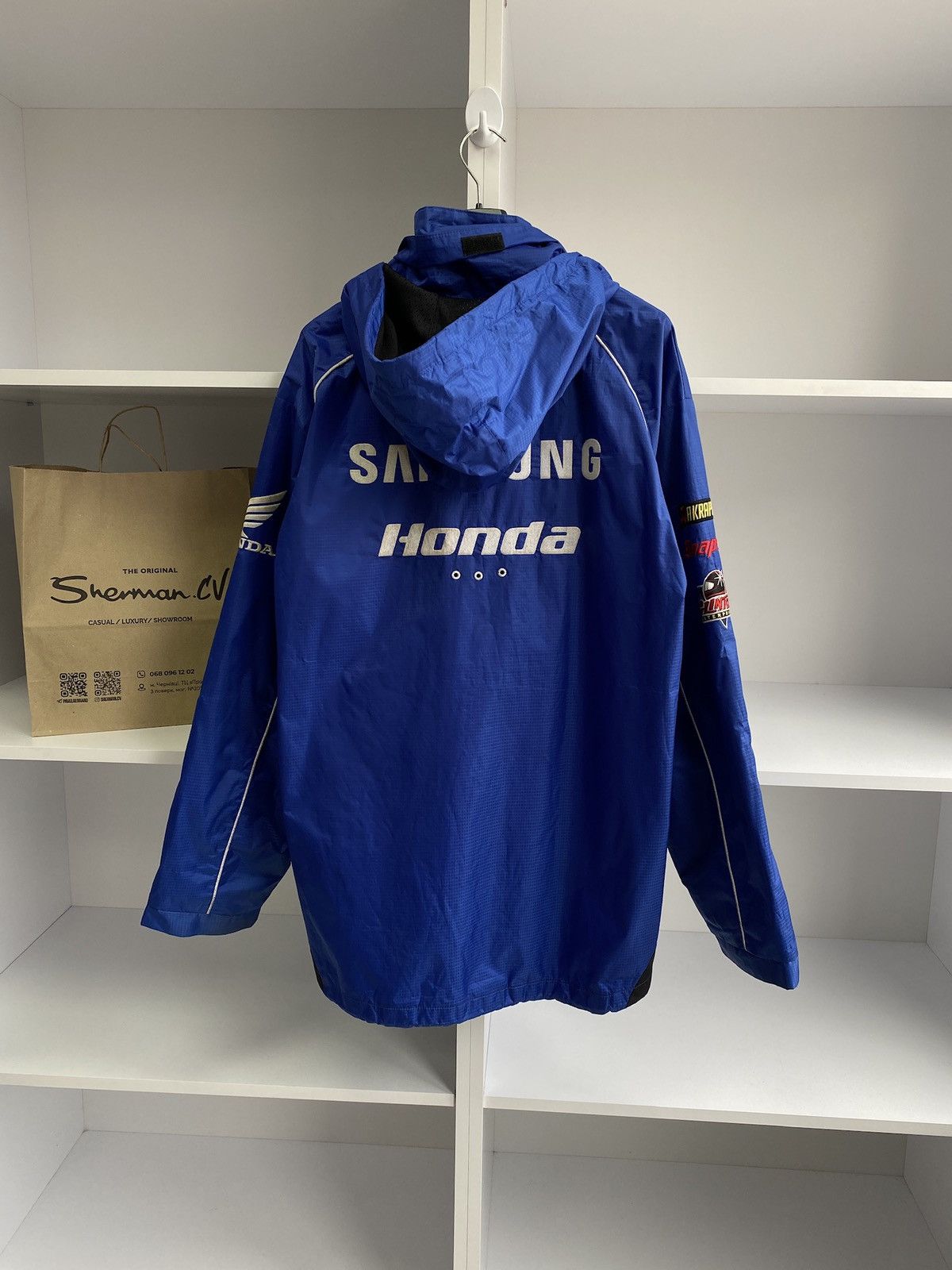 Honda × Vintage Samsung Honda Castrol Racing Jacket vintage Size US XL / EU 56 / 4 - 7 Thumbnail