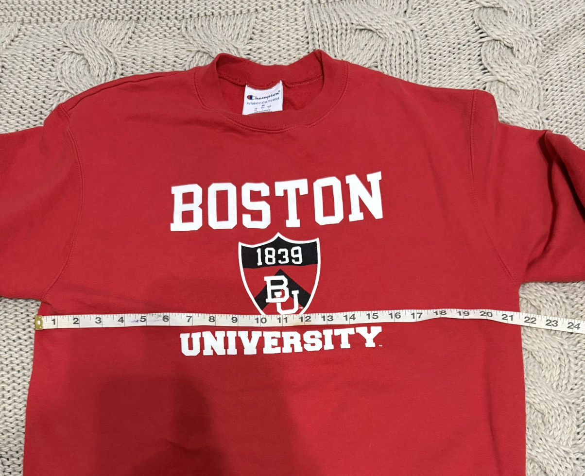 Champion Champion Boston University Sweatshjrt Medium Size US M / EU 48-50 / 2 - 3 Thumbnail