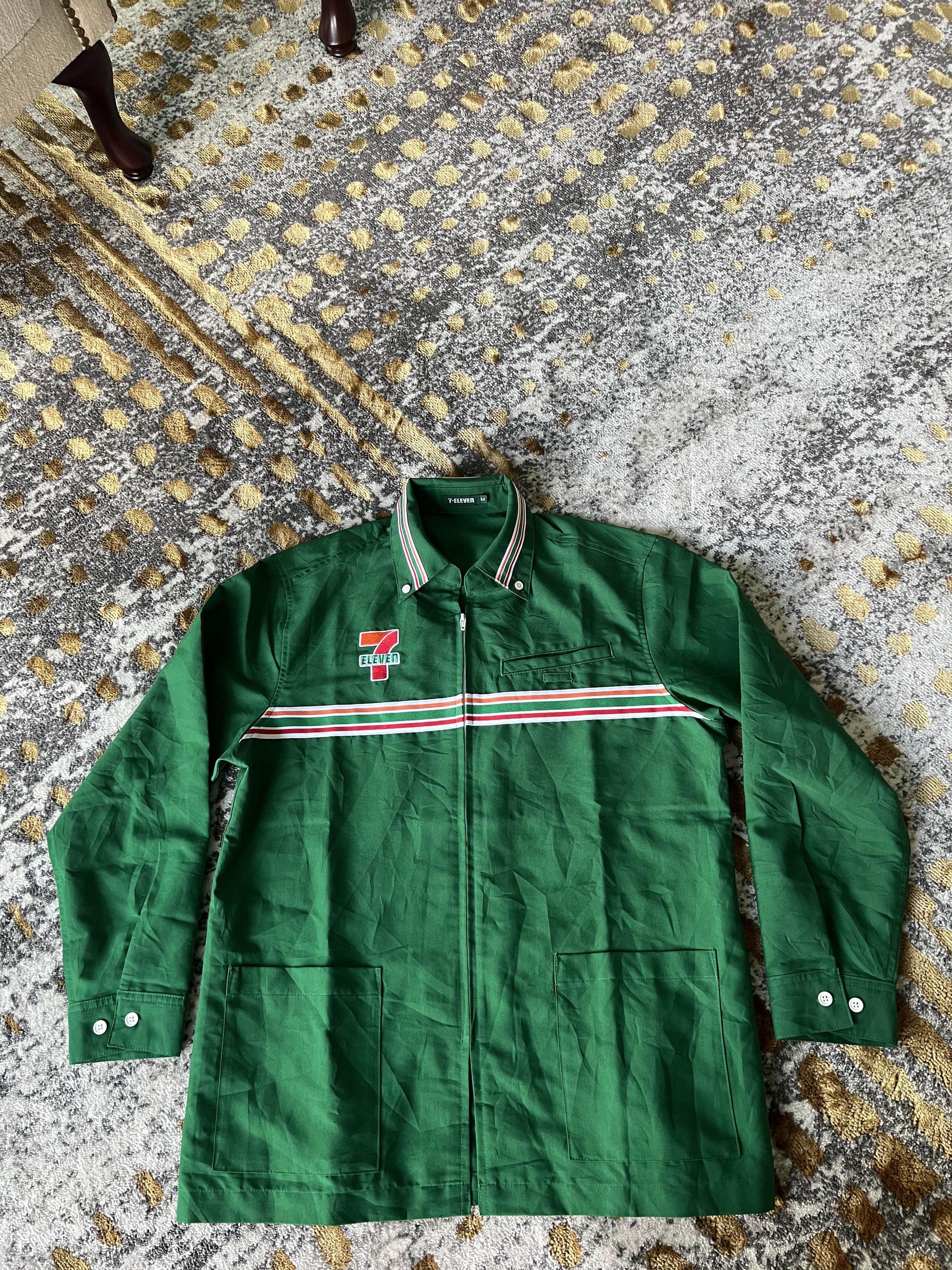 Japanese Brand × Vintage Vintage 7- Eleven staff workers uniform shirts Size US M / EU 48-50 / 2 - 1 Thumbnail