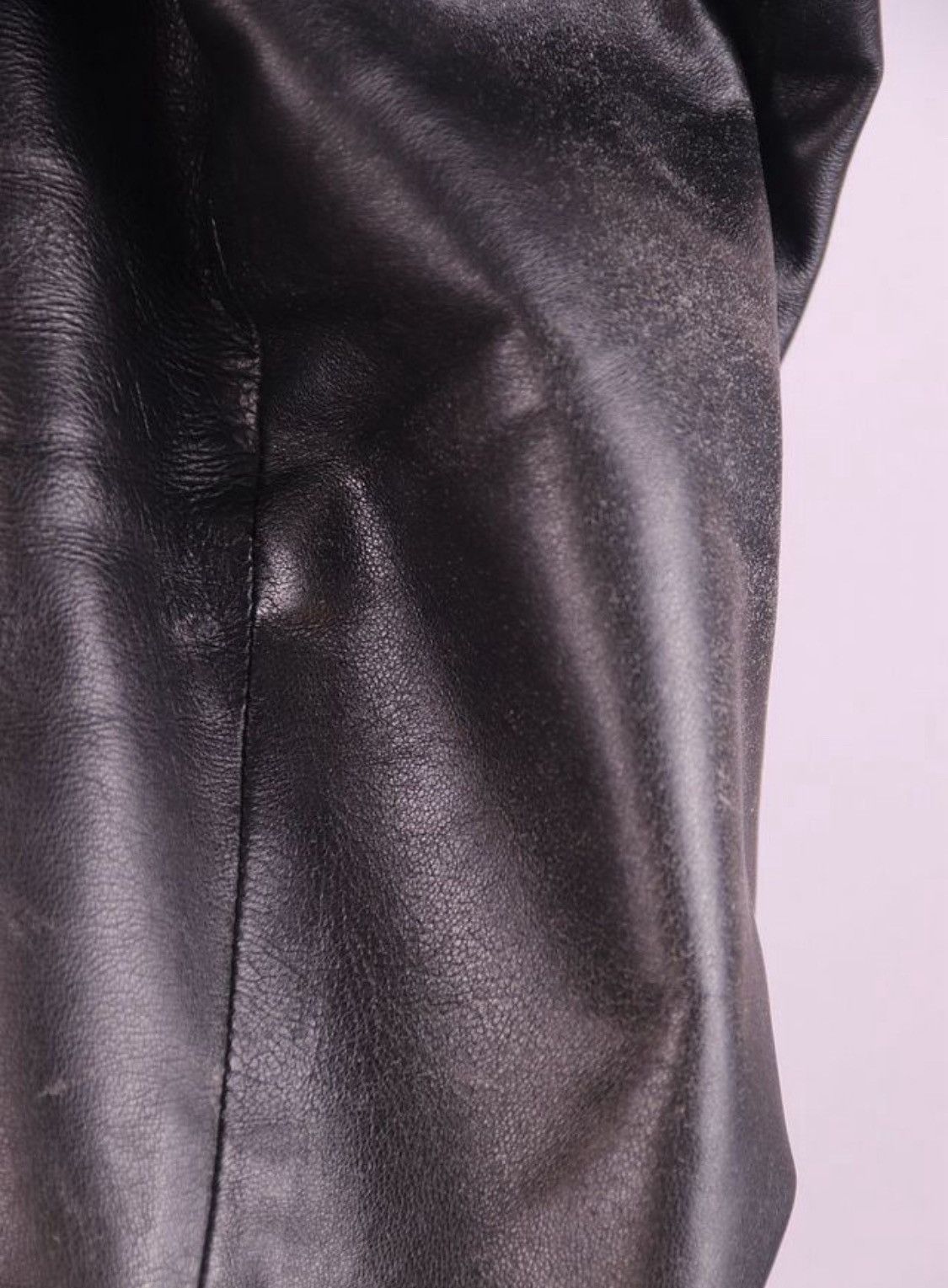 Prada Prada Leather Biker Jacket Black Size US M / EU 48-50 / 2 - 6 Thumbnail