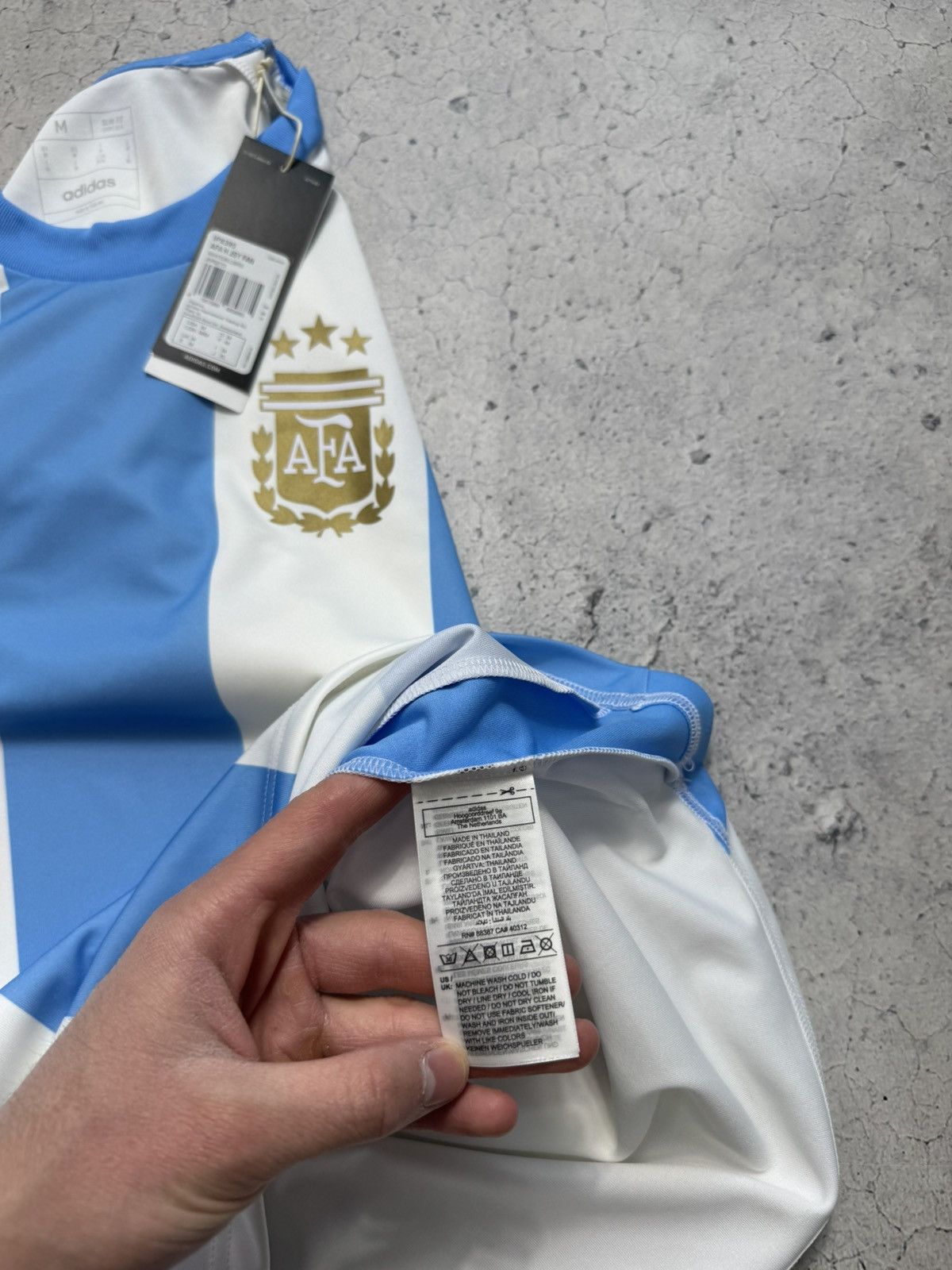 Adidas New Adidas Argentina National Team 2024 Soccer Jersey Shirt Size US XXL / EU 58 / 5 - 7 Thumbnail