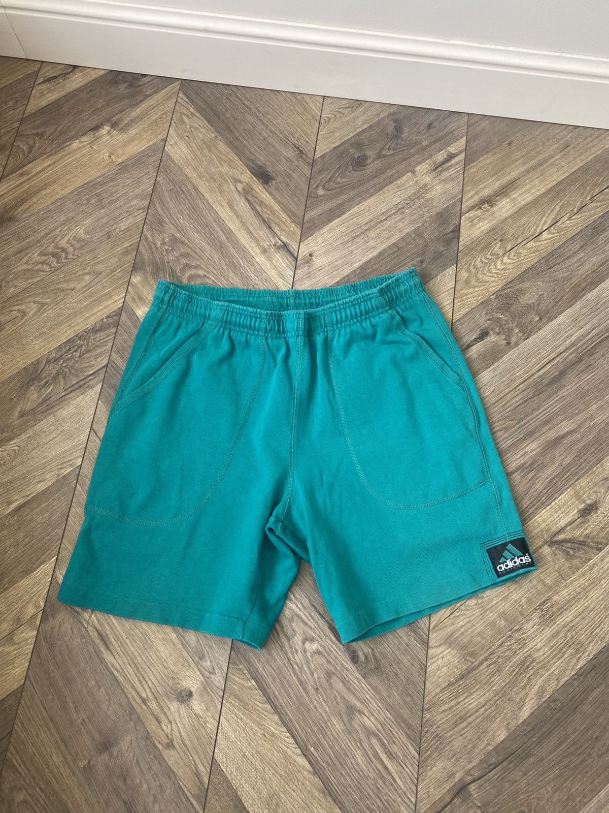 Adidas × Vintage Adidas Eqt Vintage Equipment Shorts 90s Retro Size US 31 - 2 Thumbnail