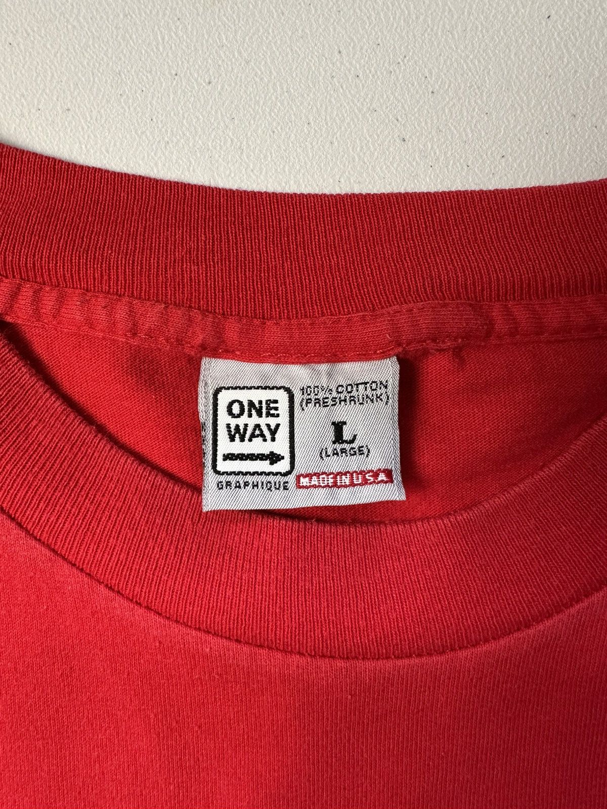 Band Tees × Vintage Vintage 90s Chicago USA Box Logo Tee Oversized Size US L / EU 52-54 / 3 - 6 Thumbnail