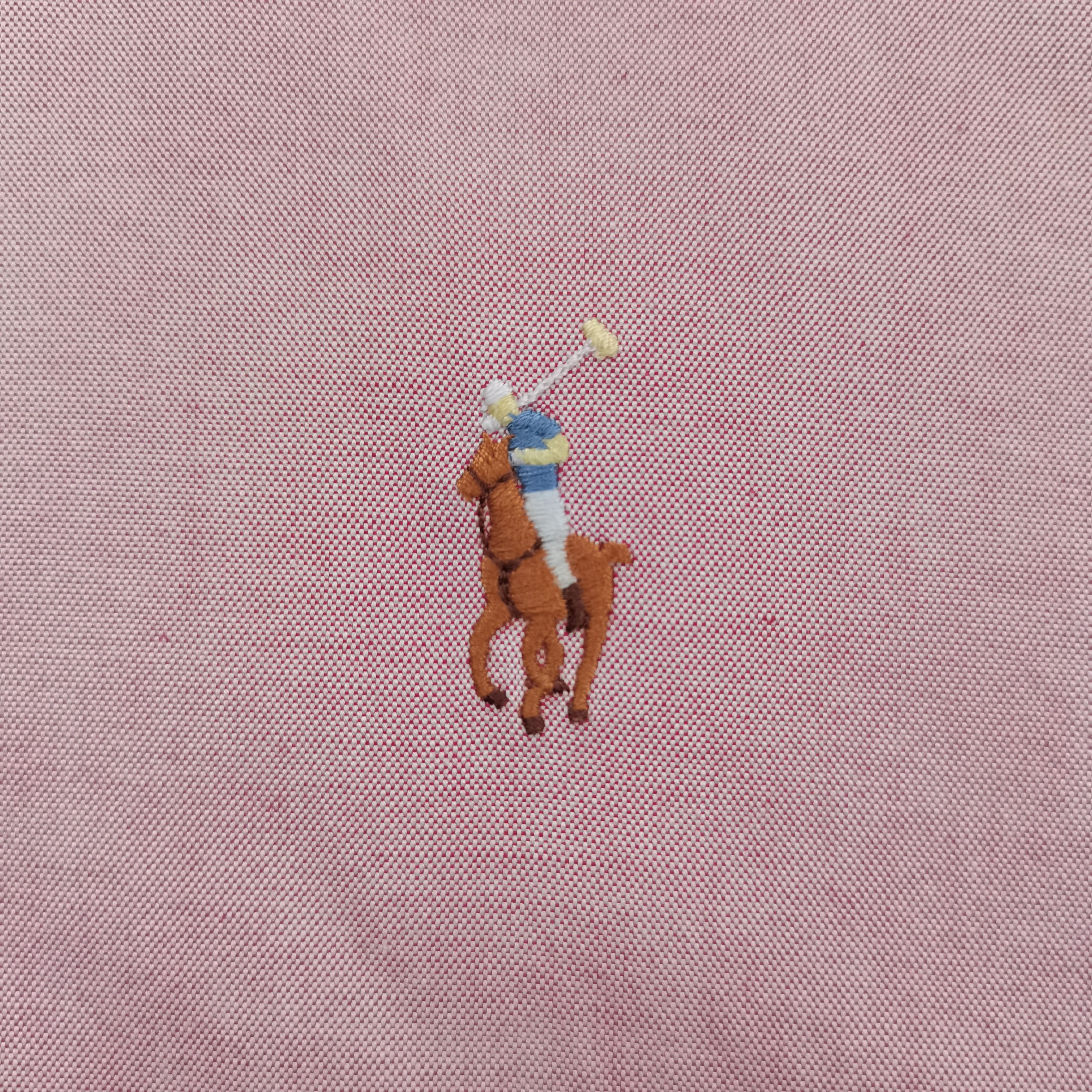 Ralph Lauren × Vintage Vintage Ralph Lauren Yarmouth Pink Shirt Size US XL / EU 56 / 4 - 9 Thumbnail