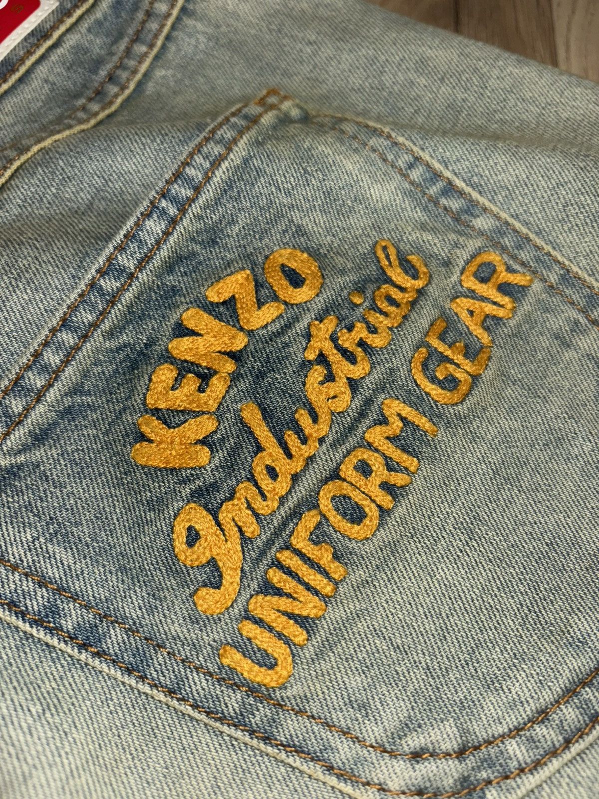 Kenzo Kenzo Bara mid-rise slim-fit jeans Denim Size US 32 / EU 48 - 7 Thumbnail