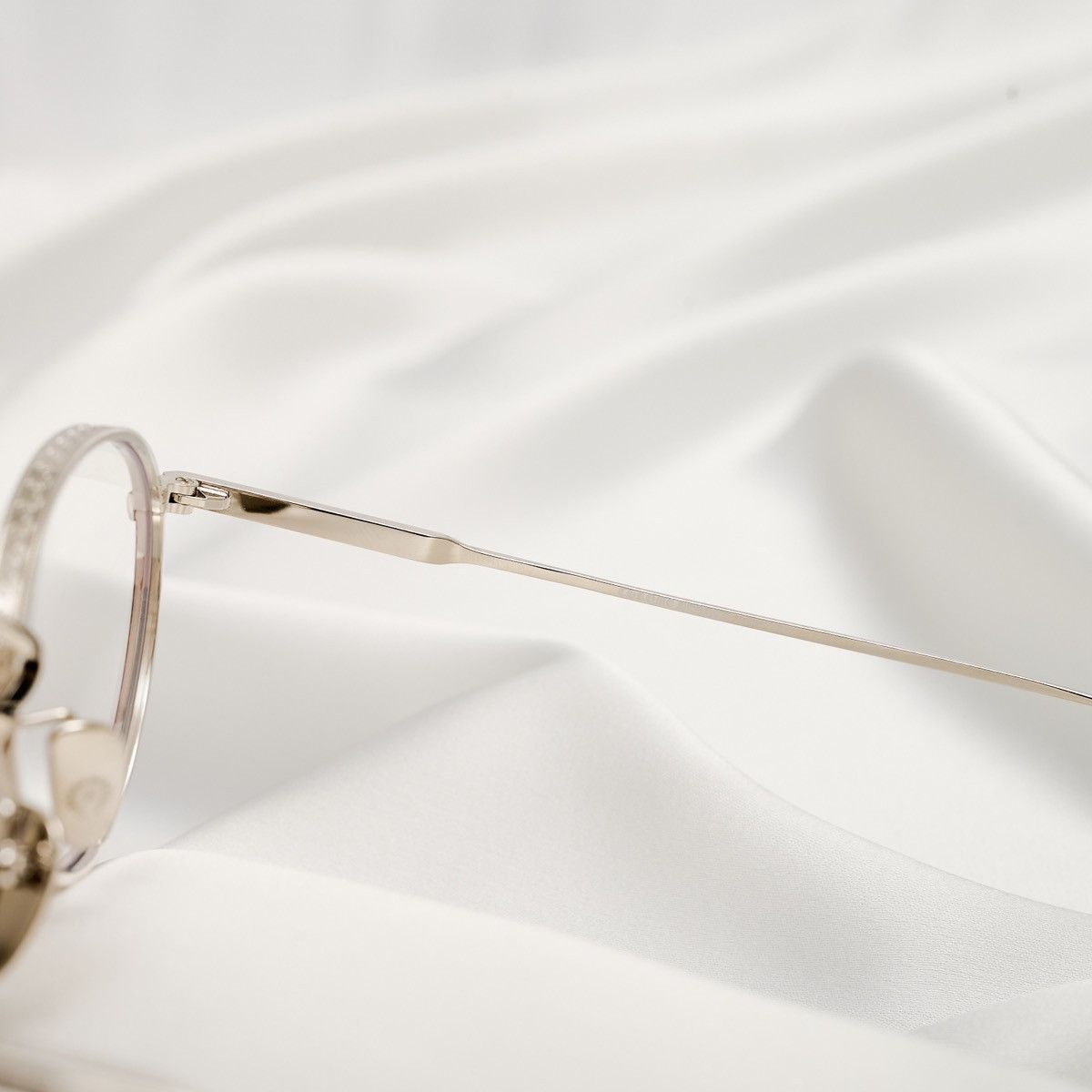 Chrome Hearts CHROME HEARTS THICK MATE BLACK / SHINY SILVER GLASSES Size ONE SIZE - 4 Thumbnail