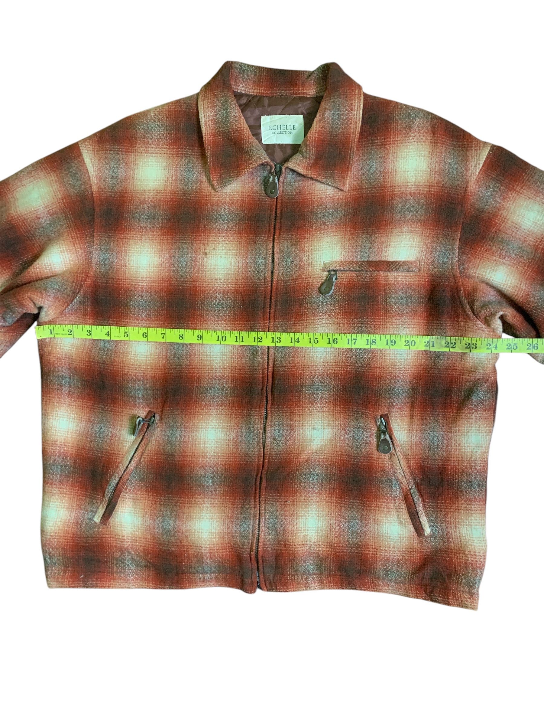 Japanese Brand × Vintage Rare Design Vintage Echelle Collection Zipper Jackets Size US L / EU 52-54 / 3 - 9 Thumbnail