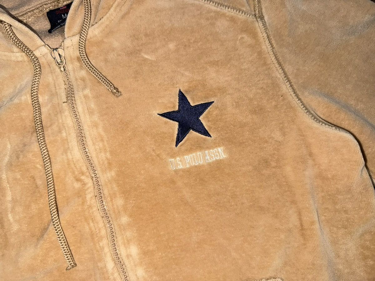 Polo Ralph Lauren Polo Ralph Lauren Assassin Velour Zip Hoodie Pink Sz Medium Size M / US 6-8 / IT 42-44 - 2 Thumbnail
