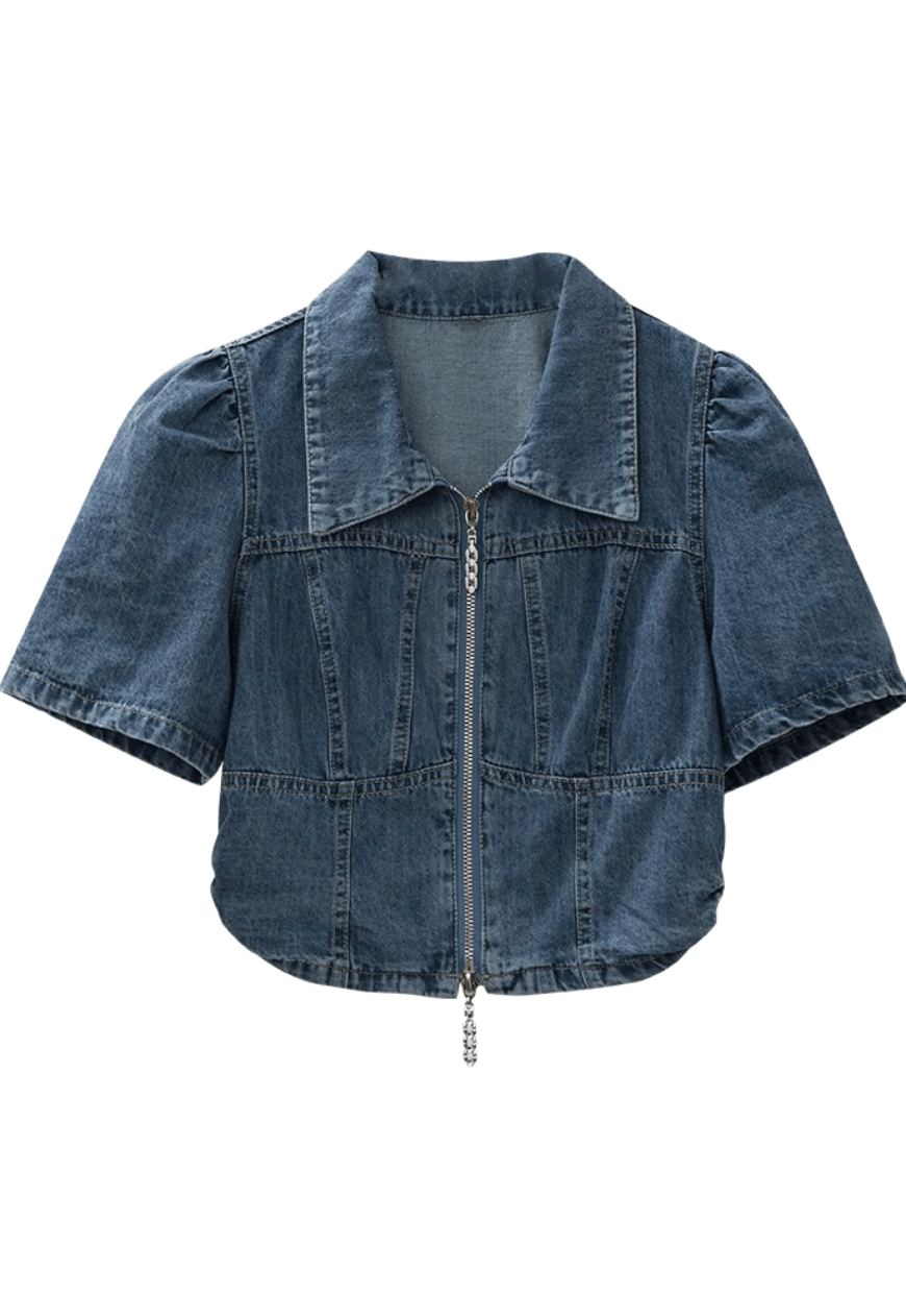 Other Women’s double zip denim shirt Size ONE SIZE - 5 Thumbnail