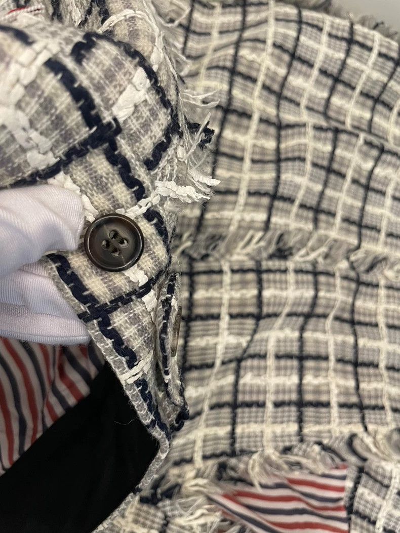 Thom Browne Thom Browne Quilts woolen cotton half skirt Size 28" / US 6 / IT 42 - 7 Thumbnail