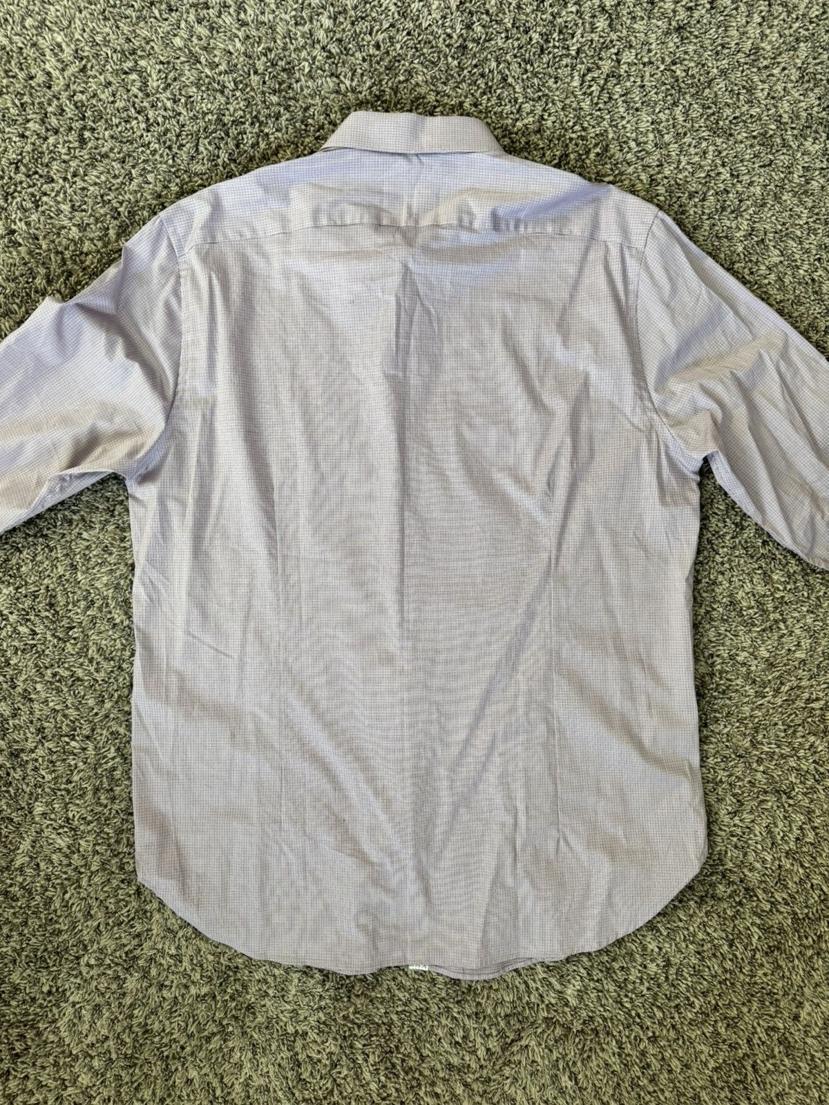 Other Construct Tattersall Check Dress Shirt Size 42L - 2 Thumbnail