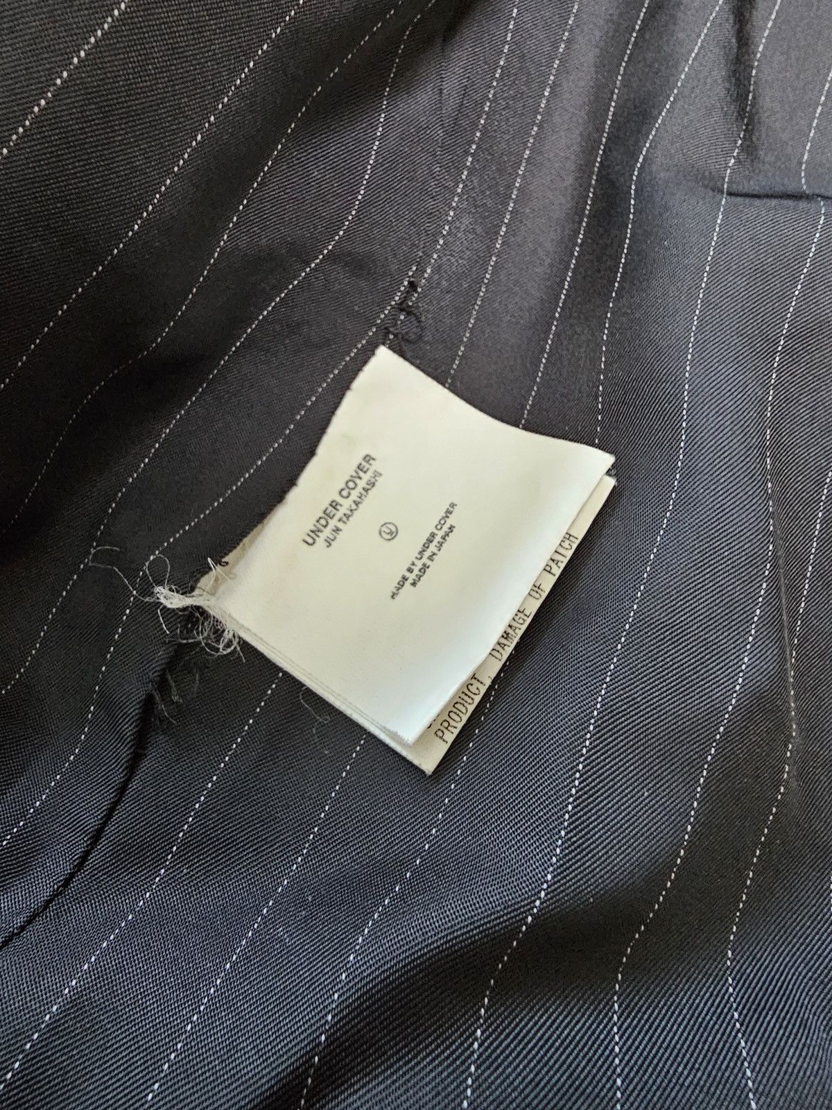 Undercover M AW04 But Beautiful Six-button assymetric blazer jacket Size US M / EU 48-50 / 2 - 11 Thumbnail