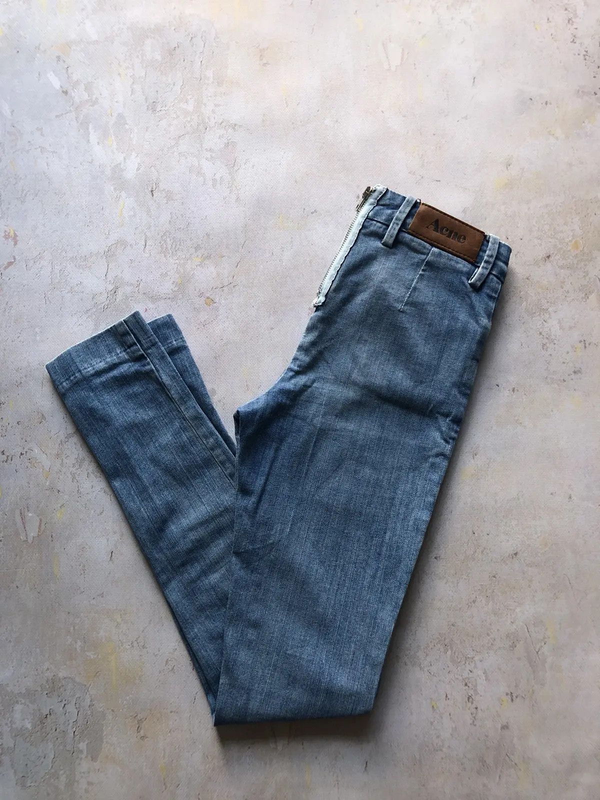Acne Studios avant garde Acne Studios zipped low rise jeans mobwife y2k Size 32" / US 10 / IT 46 - 4 Thumbnail