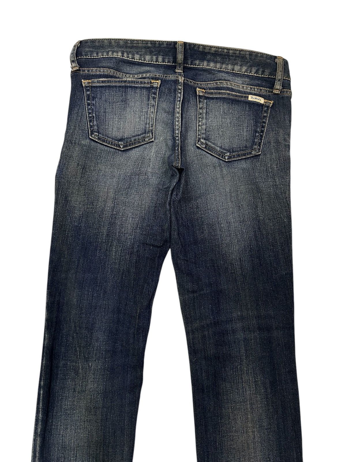 Japanese Brand × Vintage Vintage Japanese Sly Jeans Blue Wash Skinny Fit Denim Size US 30 / EU 46 - 3 Thumbnail