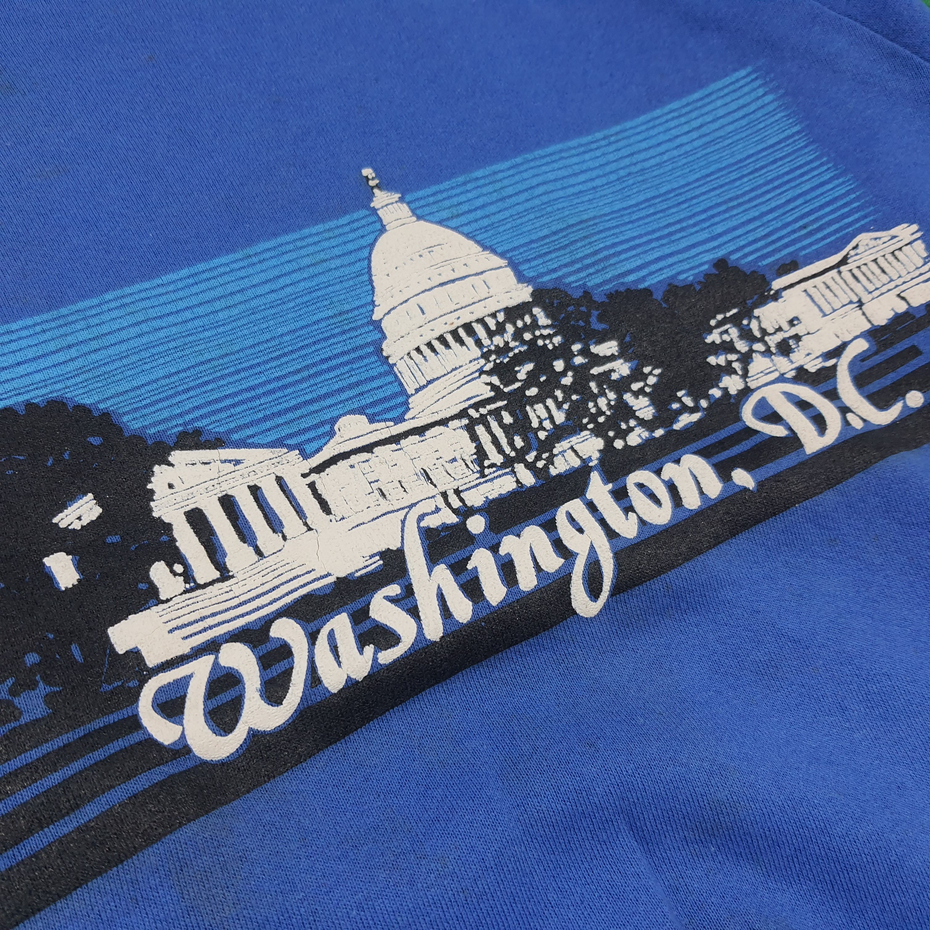 Fruit Of The Loom Vintage Washington D.C. Art Architecture Sweatshirt C290N15 Size US S / EU 44-46 / 1 - 2 Thumbnail