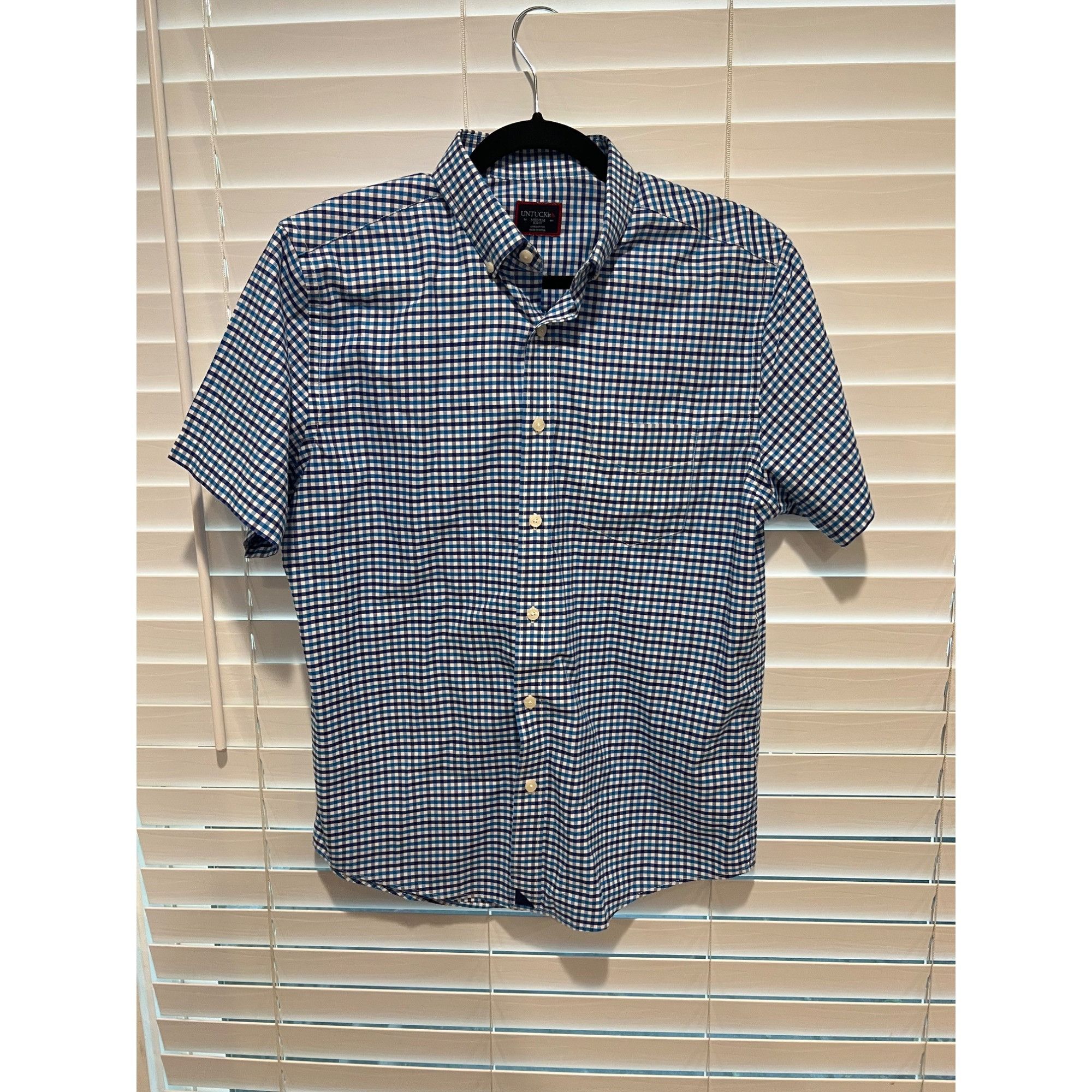 UNTUCKit Untuckit Short Sleeve Button Up Shirt - Size M Size US M / EU 48-50 / 2 - 1 Thumbnail