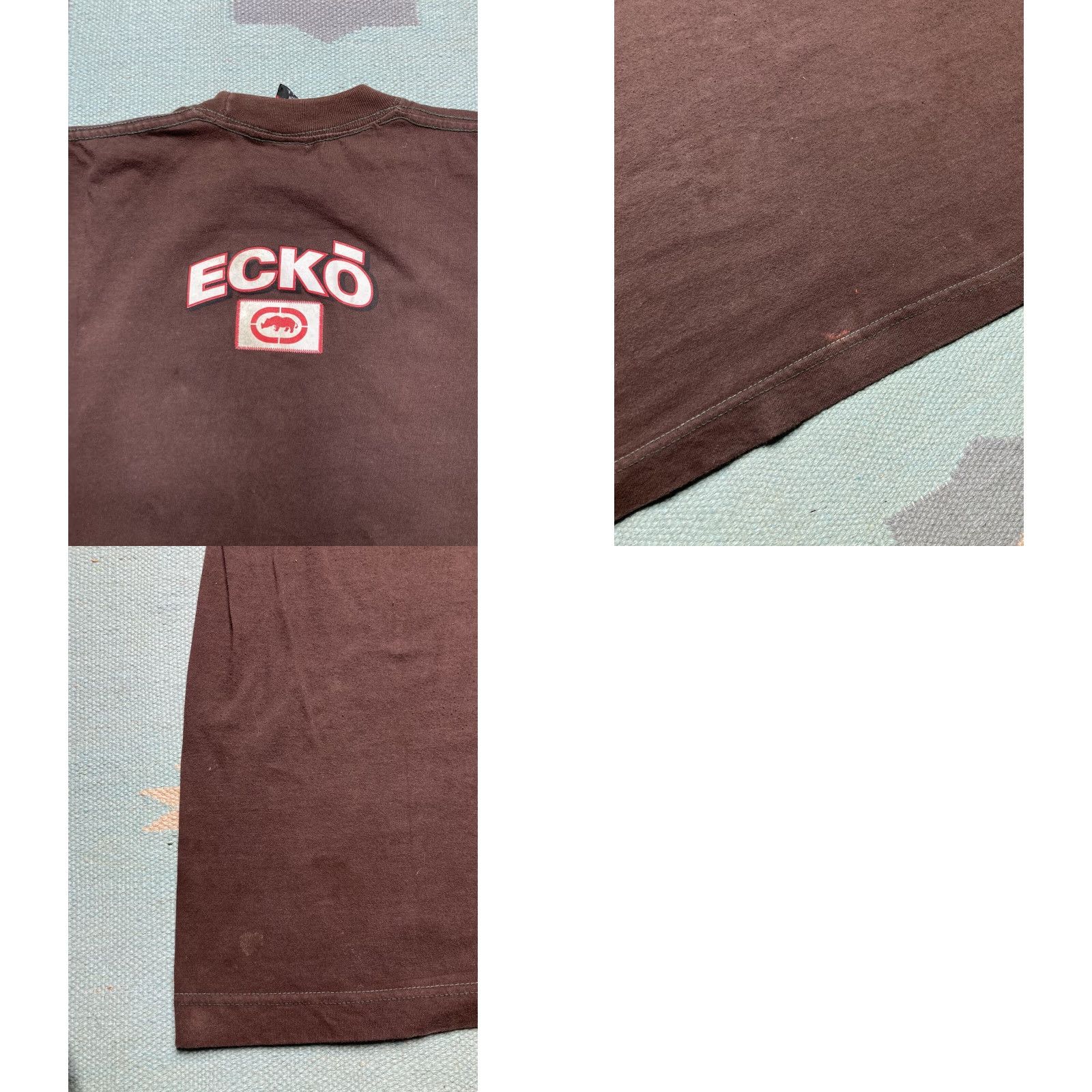 Ecko Unltd. VINTAGE Ecko Unltd Long Sleeve T-Shirt Hip Hop Graffiti Grunge XXL Men Brown T-Shirt Size US XXL / EU 58 / 5 - 8 Thumbnail