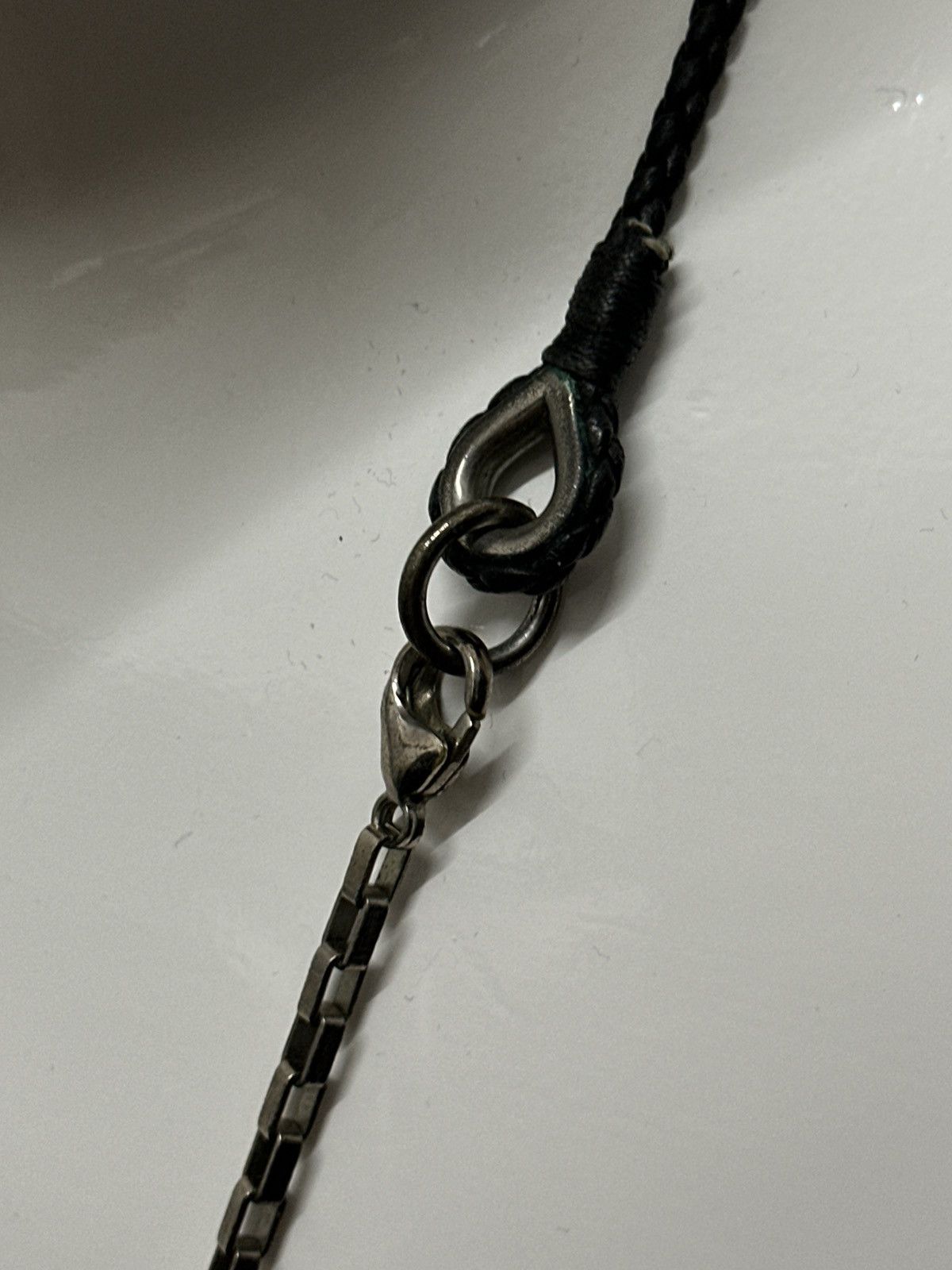 Dolce & Gabbana Vintage Dolce & Gabbana D&G 2 Way Leather Logo Necklace Size ONE SIZE - 9 Thumbnail
