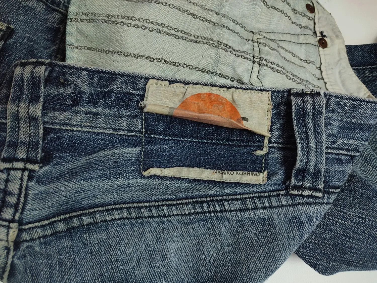 Rare🔥 Yen Jeans X Michiko Koshino Denim Jeans
