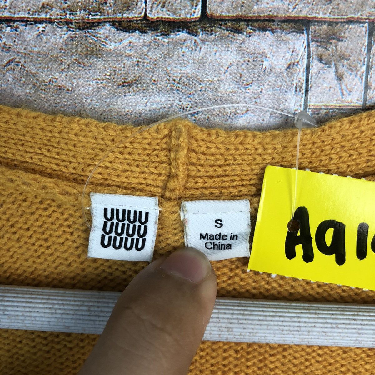 Homespun Knitwear × Undercover × Uniqlo Uniqlo X Undercover Mustard Long Knitwear #A919 Size S / US 4 / IT 40 - 9 Thumbnail