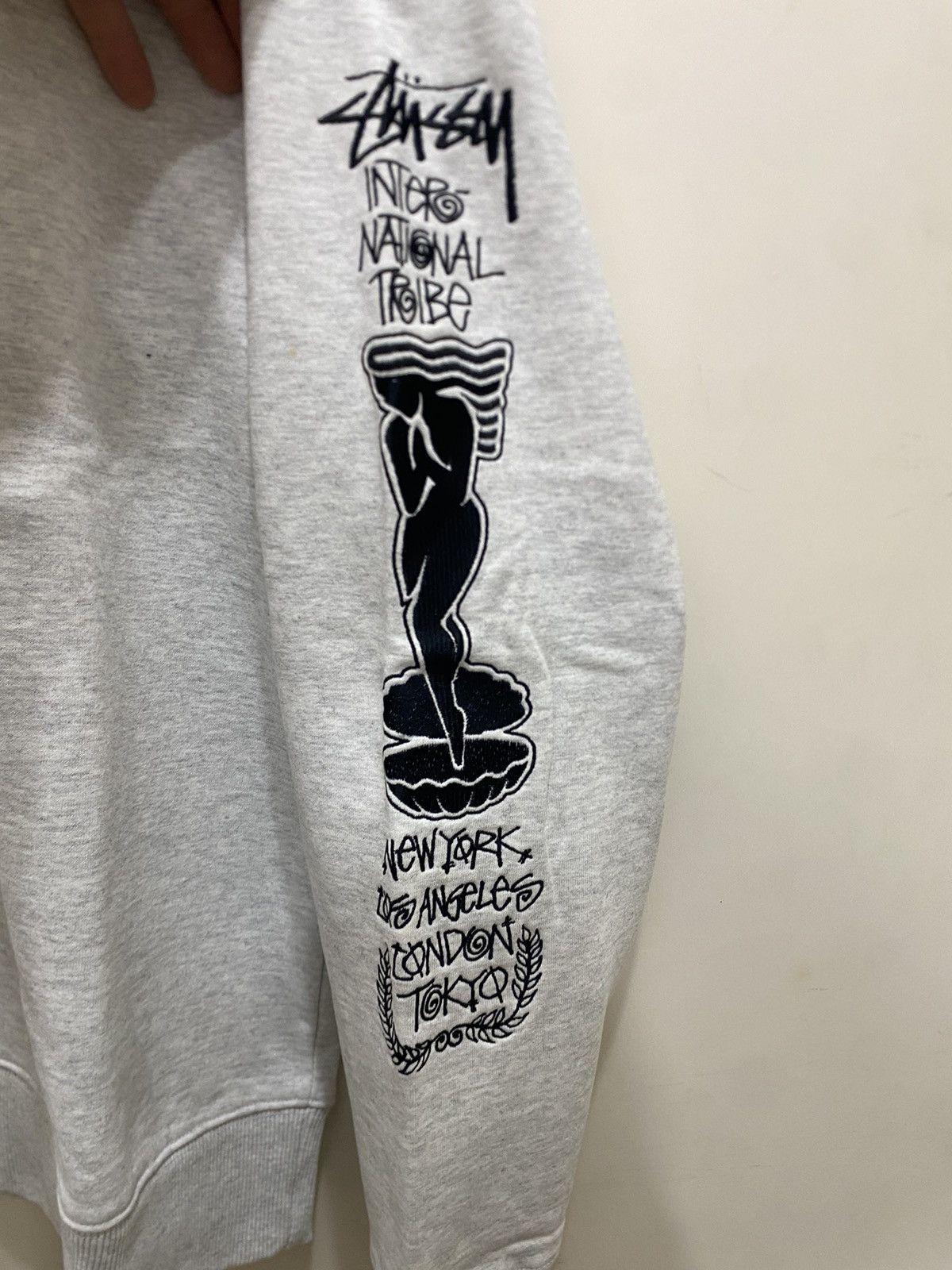 Stussy Stüssy International Tribe sweatshirt, size XL, gray, used Size US XL / EU 56 / 4 - 10 Thumbnail