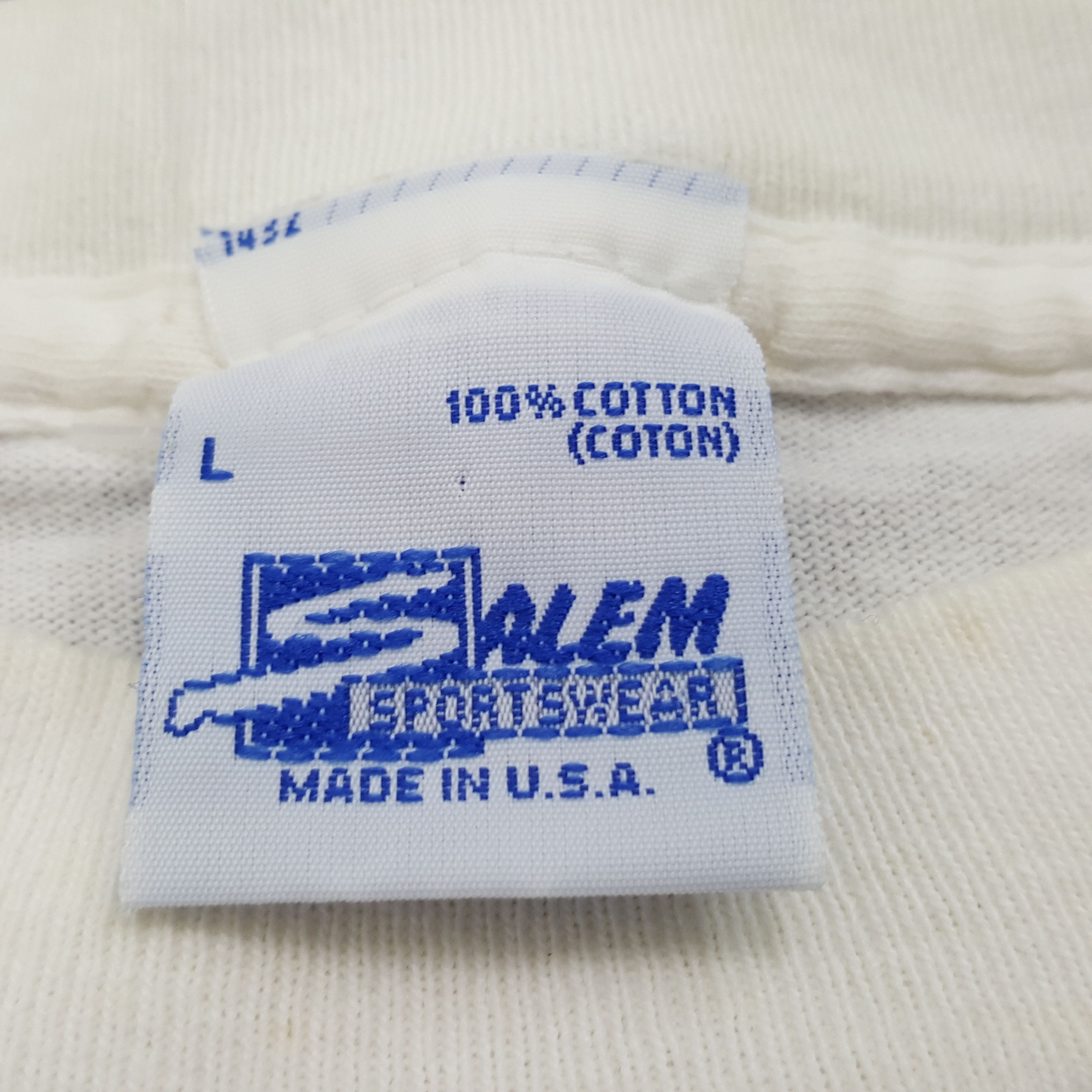 NBA × Salem Sportswear × Vintage Vintage Orlando Magic Basketball NBA Team T-shirt Size US L / EU 52-54 / 3 - 8 Thumbnail