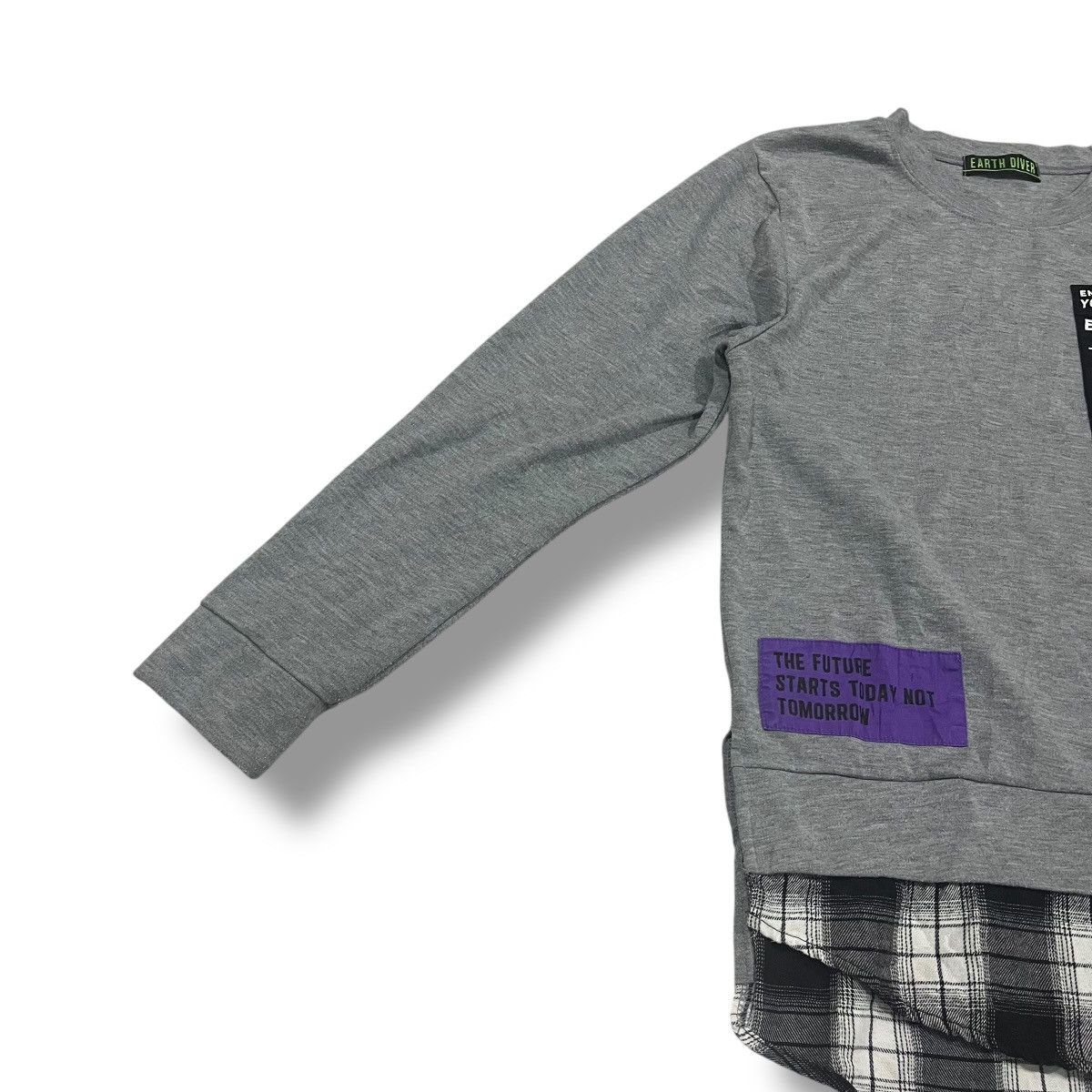 If Six Was Nine × Japanese Brand × Le Grande Bleu (L.G.B.) JAPANESE BRAND DOUBLE LAYER LONG SLEEVE SHIRT Size US S / EU 44-46 / 1 - 2 Thumbnail