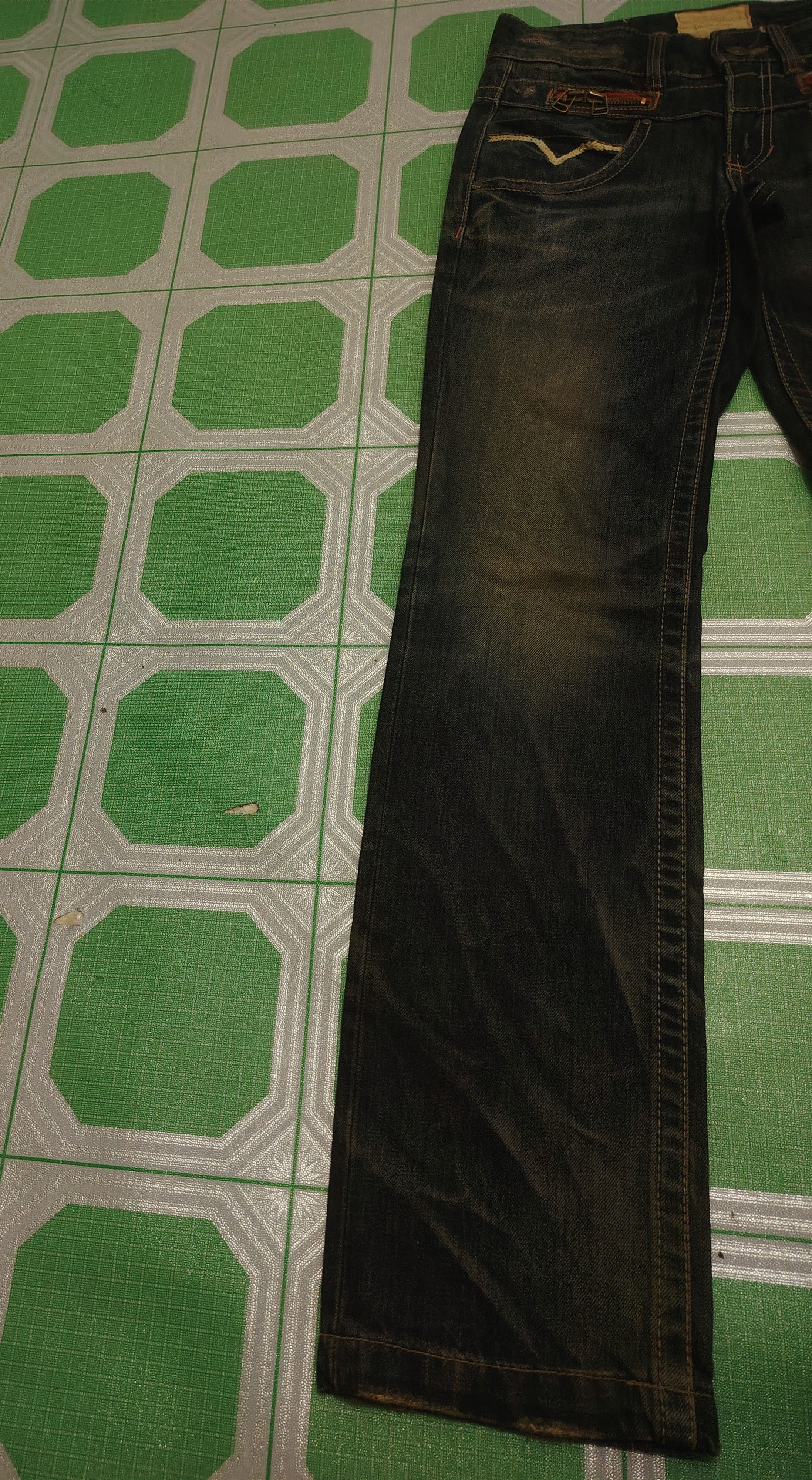 If Six Was Nine Rare!!! JAPANESE Lolita Jeans Distressed Jeans Size US 30 / EU 46 - 10 Thumbnail