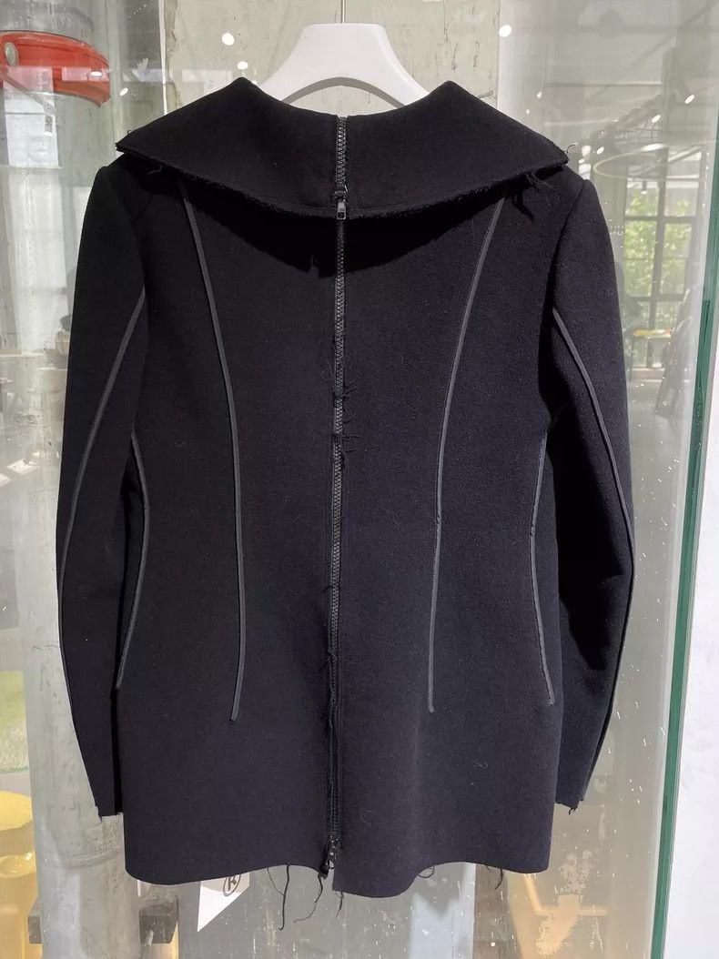 Yohji Yamamoto yohji yamamotoFall/Winter 2019 LOOK 9/39 Wool Jacket 2503-N Size US S / EU 44-46 / 1 - 2 Thumbnail