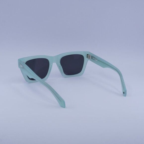 Off-White Off-White OERI13X VALDEZ 5307 Sunglasses Sage Square Frame Size ONE SIZE - 5 Thumbnail