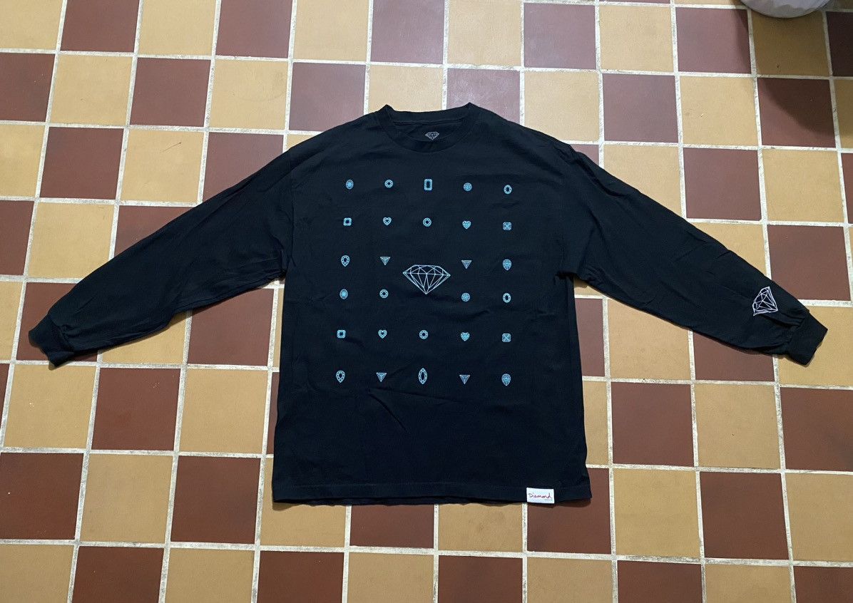 Diamond Supply Co. Diamond Supply Co Long Sleeve Shirt Size US XL / EU 56 / 4 - 1 Thumbnail