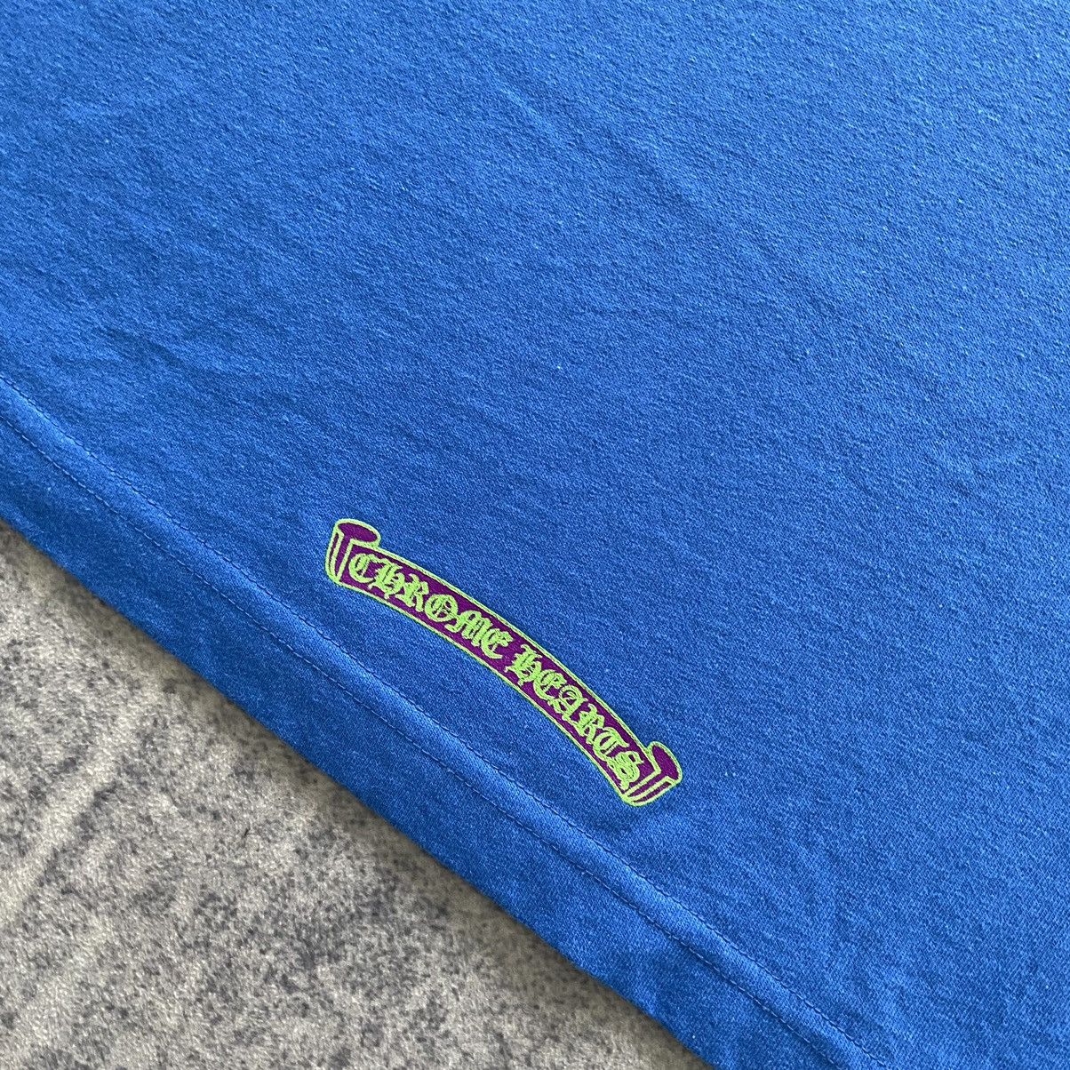Chrome Hearts CHROME HEARTS Scroll Logo T-Shirt blue Size M / US 6-8 / IT 42-44 - 7 Thumbnail