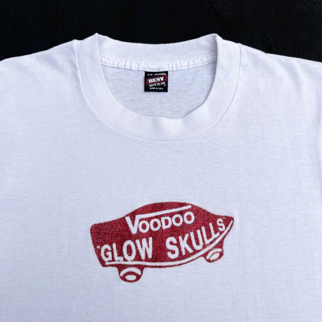 Band Tees × Vintage Voodoo Glow Skulls 1990 90s Vintage Band Tour Girl T-Shirt Size M / US 6-8 / IT 42-44 - 2 Thumbnail