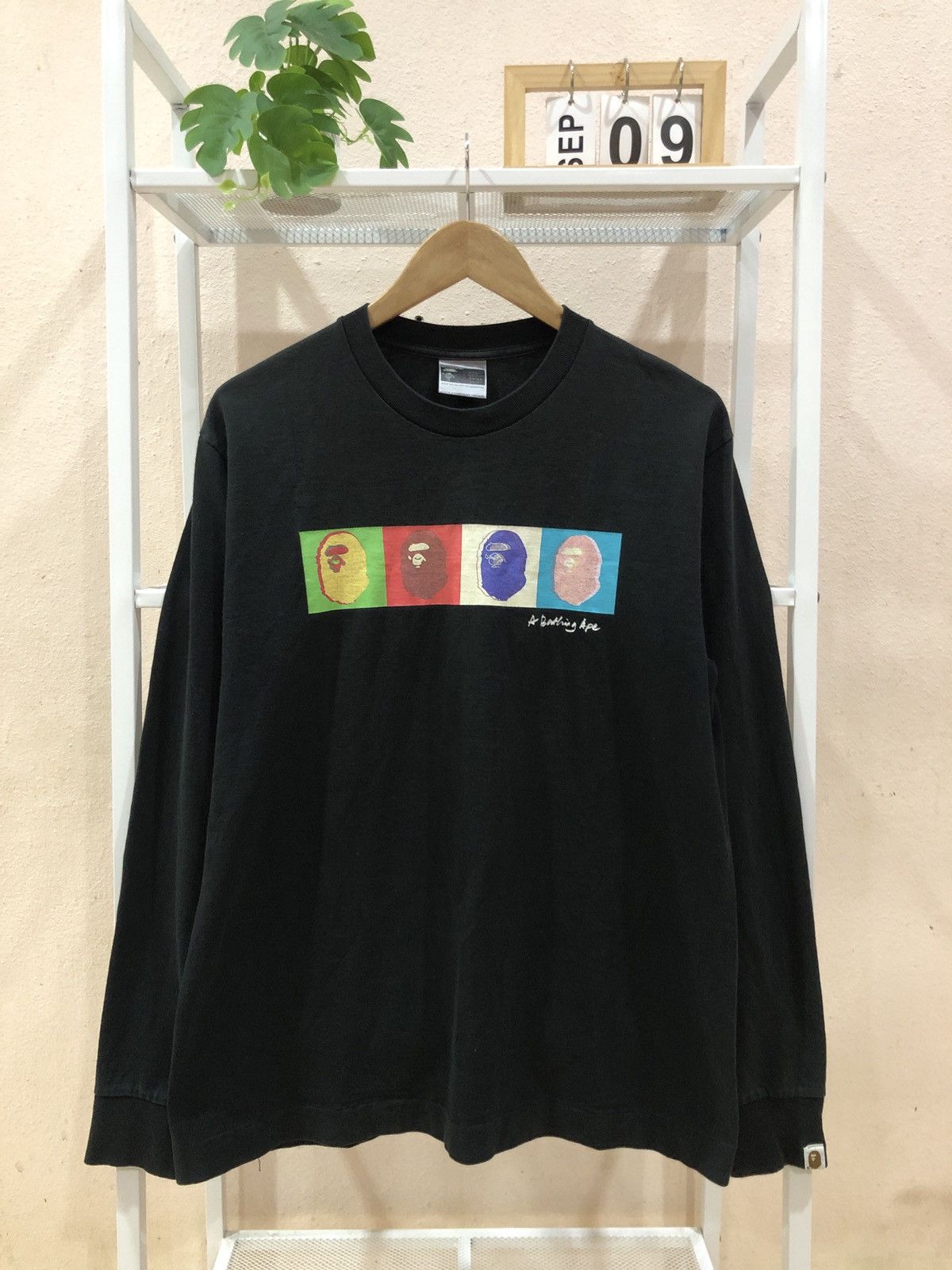 Bape OG Vintage A Bathing Ape x Andy Warhol L/s Tee Size US L / EU 52-54 / 3 - 1 Thumbnail