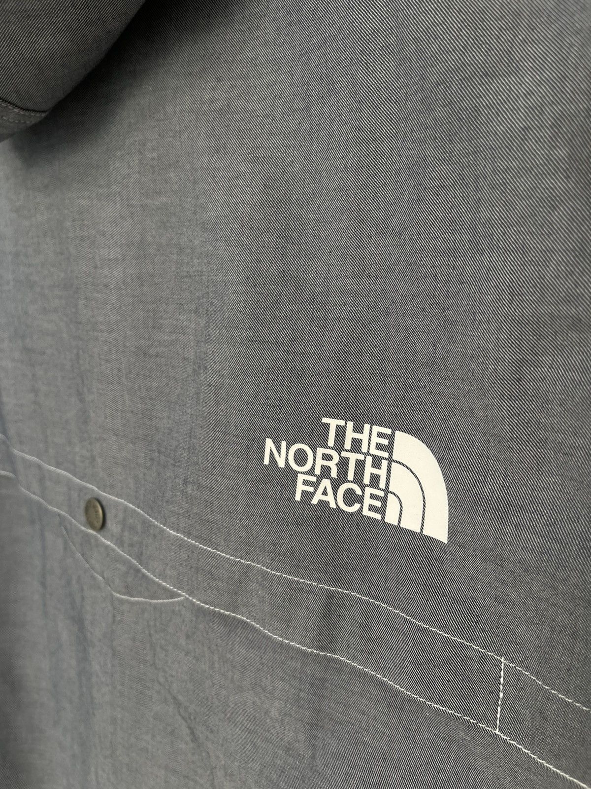 Junya Watanabe × The North Face Junya Watanabe The North Face FW18 Denim Effect Jacket Shirt Size US S / EU 44-46 / 1 - 16 Thumbnail
