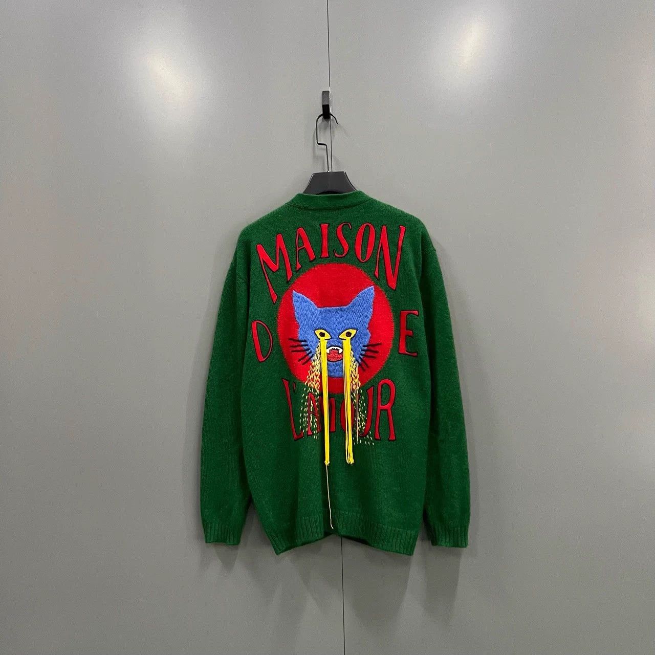 Gucci Gucci Cat Tassel Embroidered Cardigan L 95 New Size L / US 10 / IT 46 - 3 Thumbnail