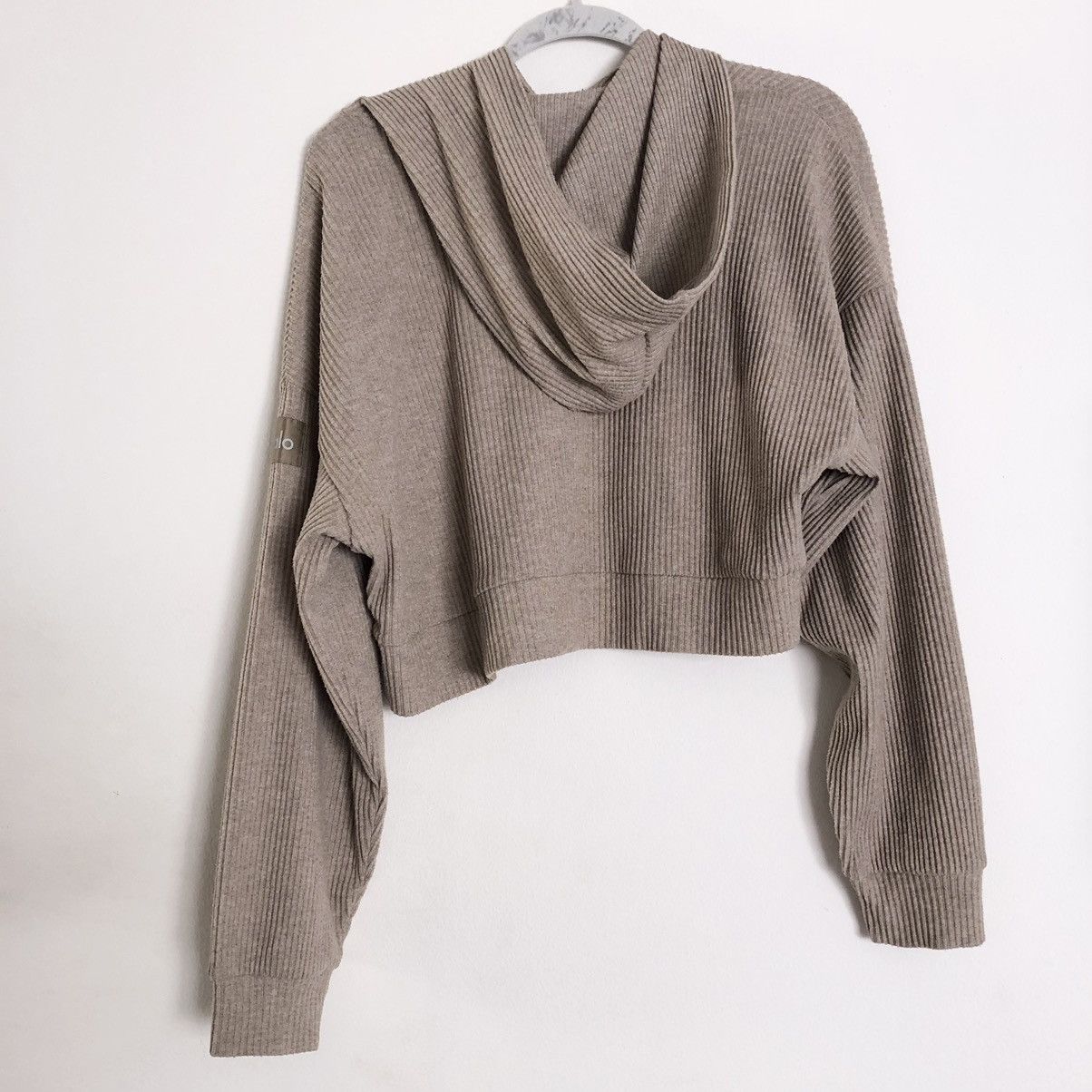 Alo Yoga Alo Yoga Muse Hoodie Gravel Heather M Size M / US 6-8 / IT 42-44 - 3 Thumbnail
