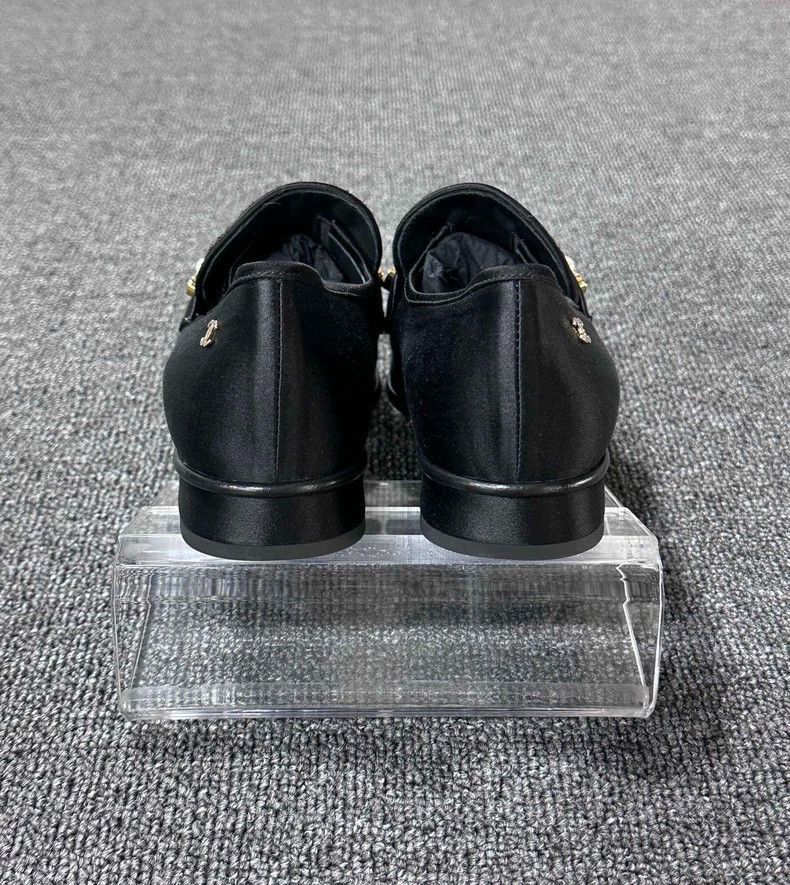 Chanel Chanel Pearl Detail Black Loafers -2505 Size US 6 / IT 36 - 4 Thumbnail