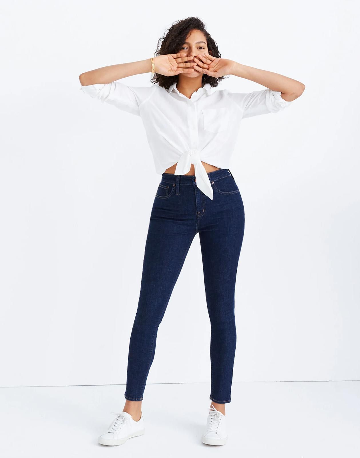 Madewell Madewell Curvy High-Rise Skinny Jeans - Out of Stock - 24 Size 24" / US 00 / IT 34 - 10 Thumbnail