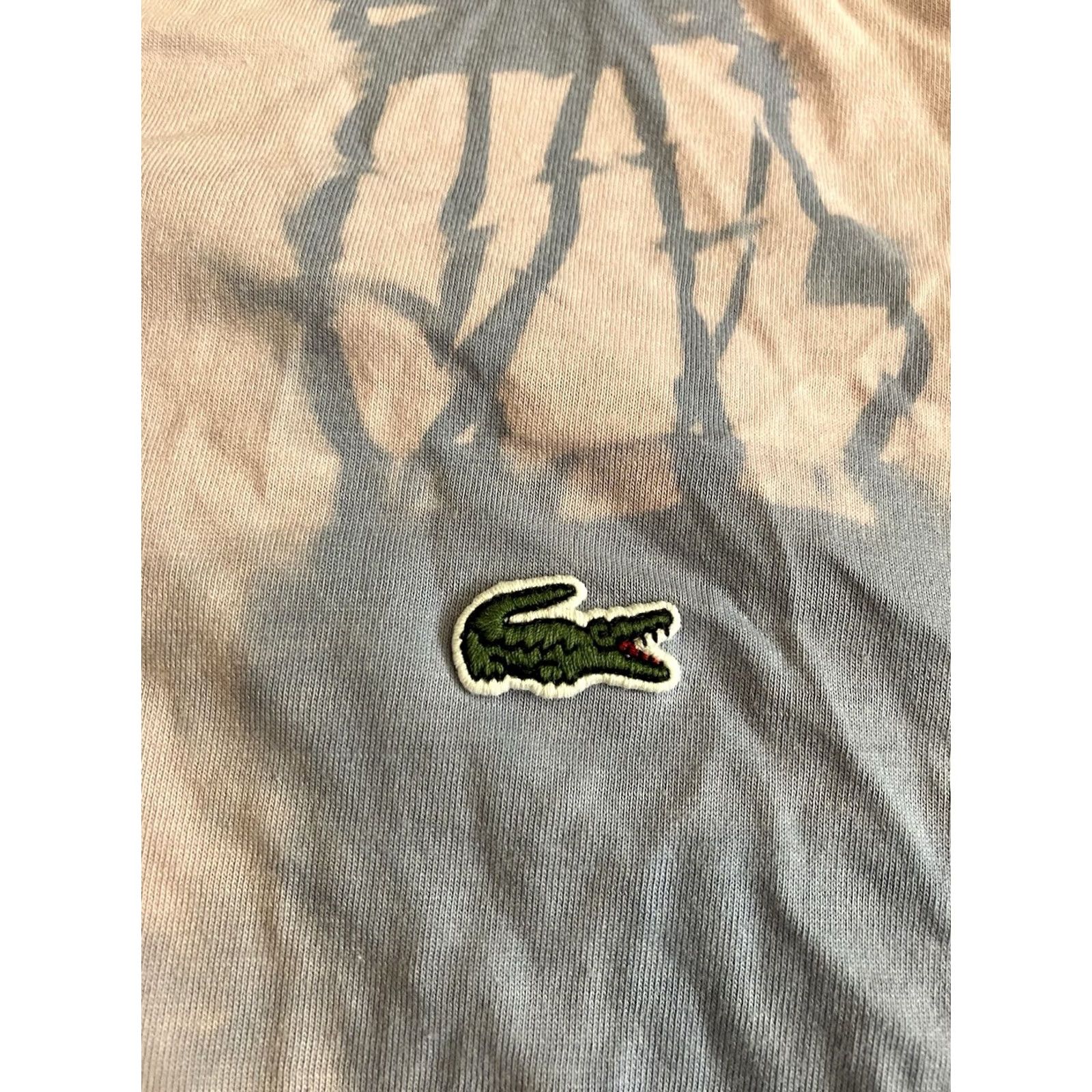 Lacoste Lacoste T-Shirt Men V-Neck Short Sleeve Reversible Reverse Tie Dye 3XL Multicolor WOW CUSTOM Size US XXL / EU 58 / 5 - 3 Thumbnail