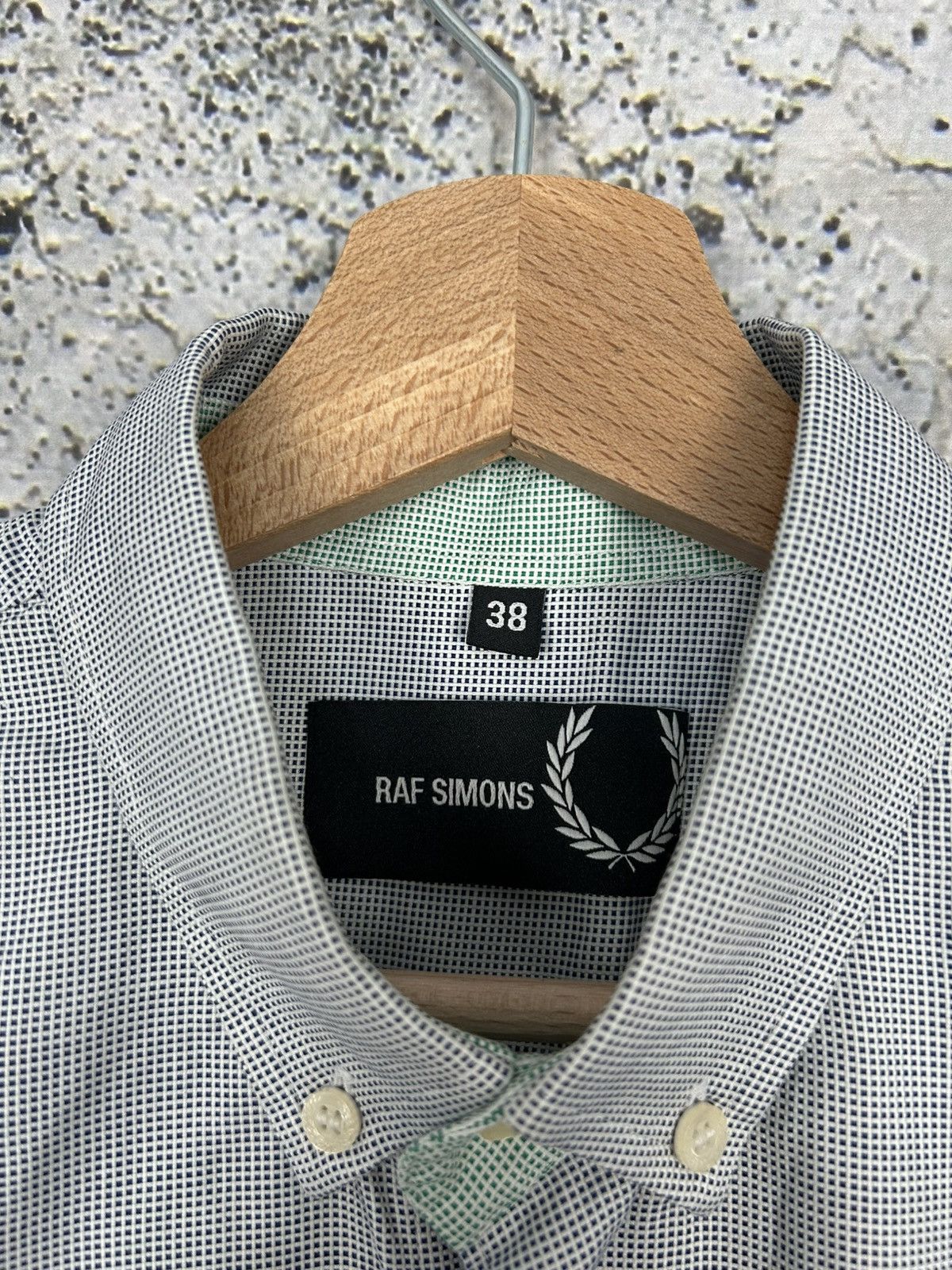 Fred Perry × Raf Simons Fred Perry x Raf Simons Shirt Avant Garde Designer Rare Size US M / EU 48-50 / 2 - 6 Thumbnail
