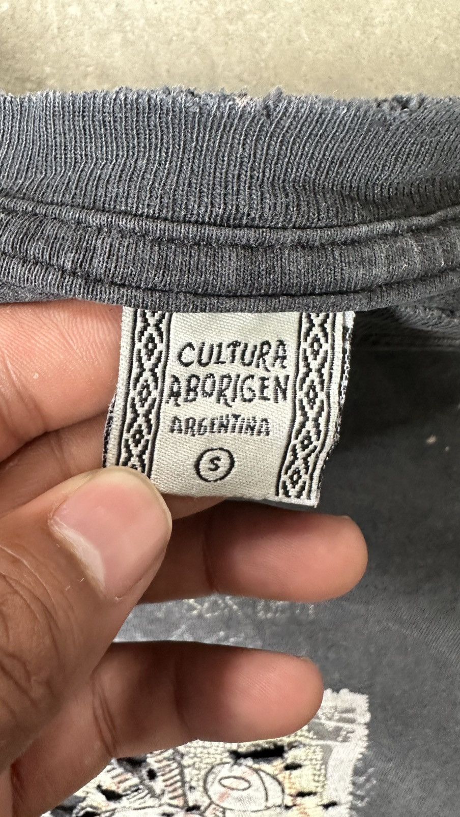 Vintage VINTAGE DISTRESSED CULTURA ARGENTINA TEE Size US M / EU 48-50 / 2 - 4 Thumbnail